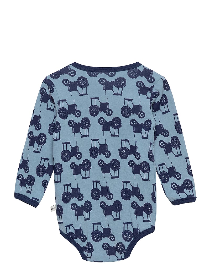 Pippi - Body LS AO-printed (4-pack) - multipack bodies - blue - 5