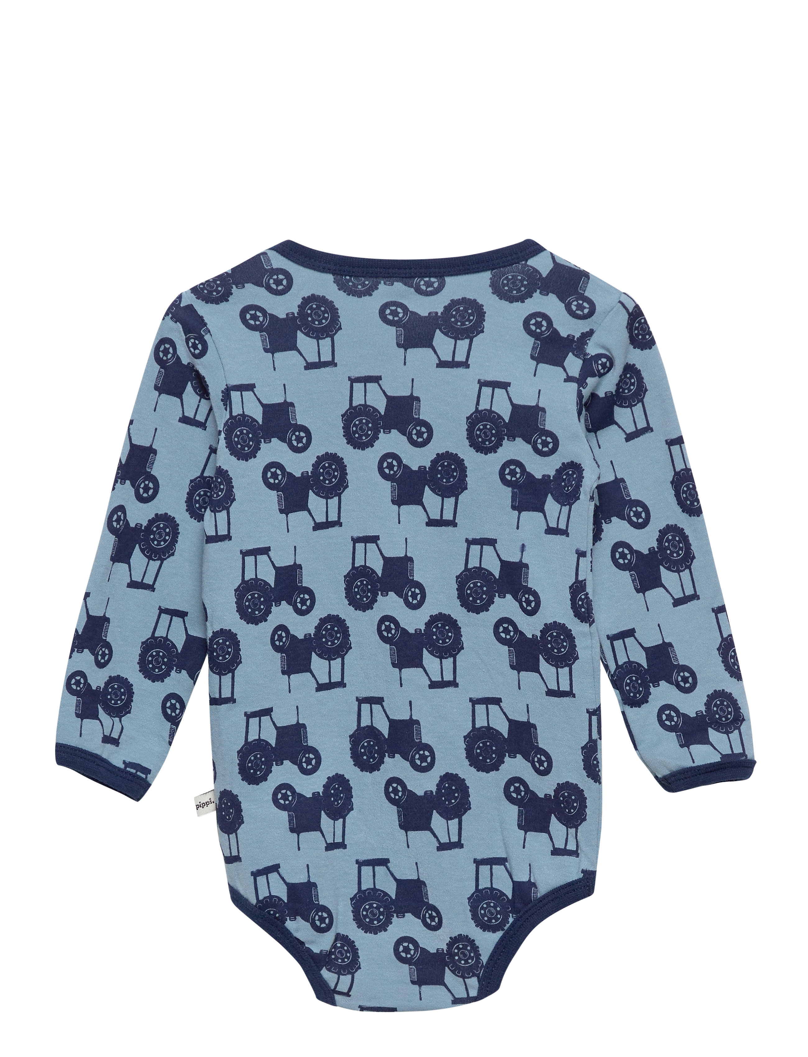 Pippi - Body LS AO-printed (4-pack) - multipack bodies - blue - 5