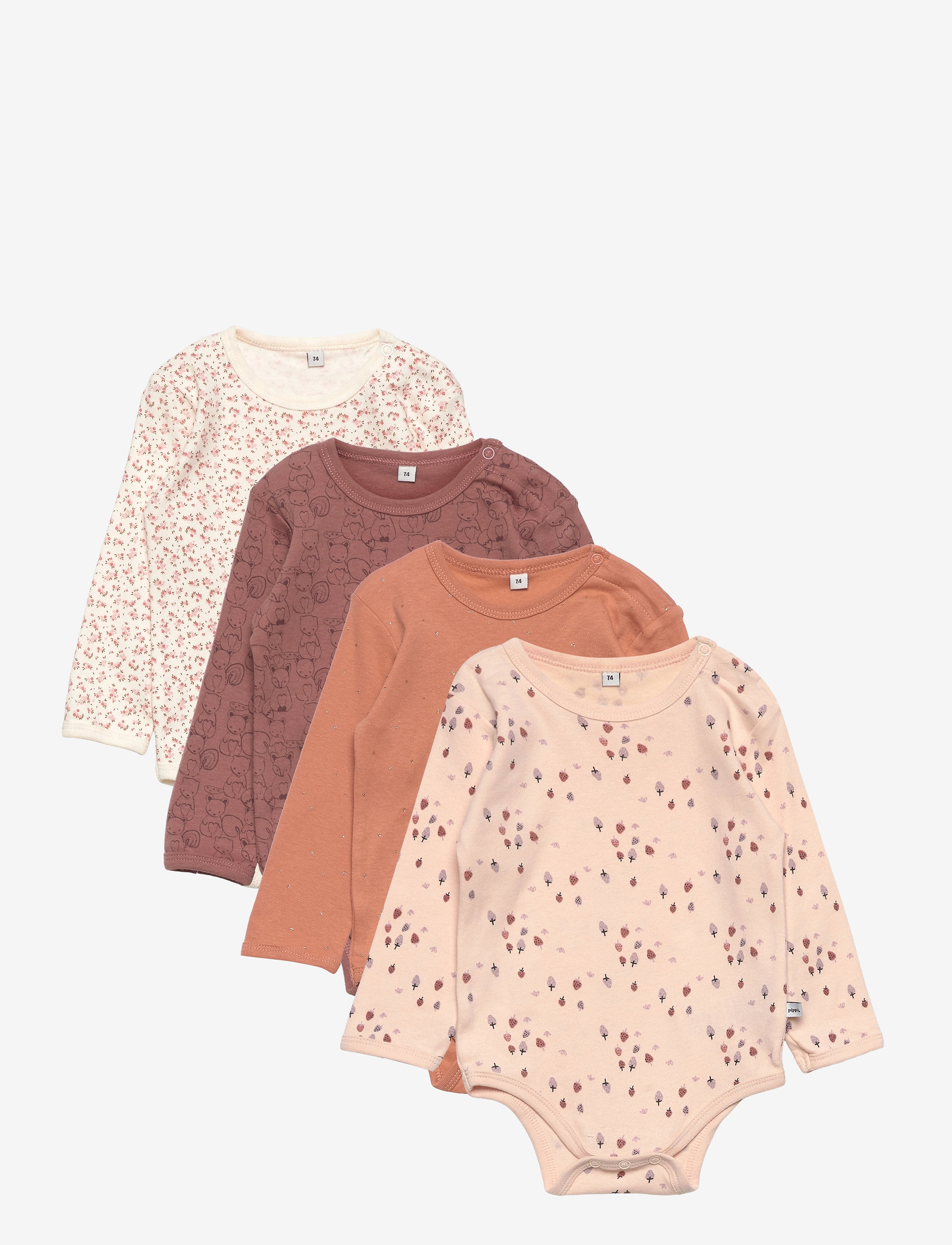 Body AO-printed 4-pakning Burlwood str. 56