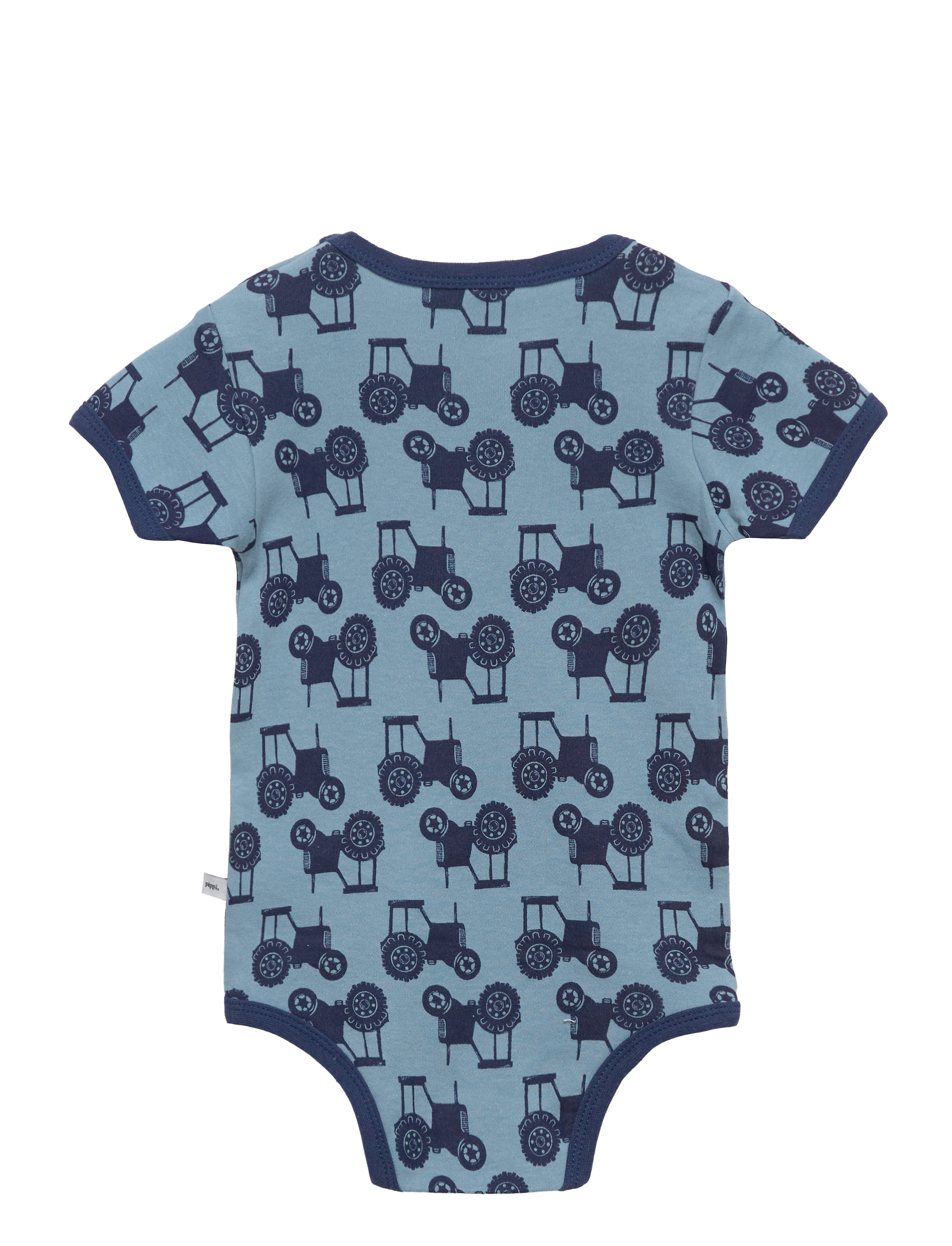 Pippi - Body SS AO-printed (4-pack) - multipack bodies - blue - 4