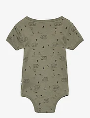Pippi - Body SS AO-printed (4-pack) - lowest prices - deep lichen green - 3