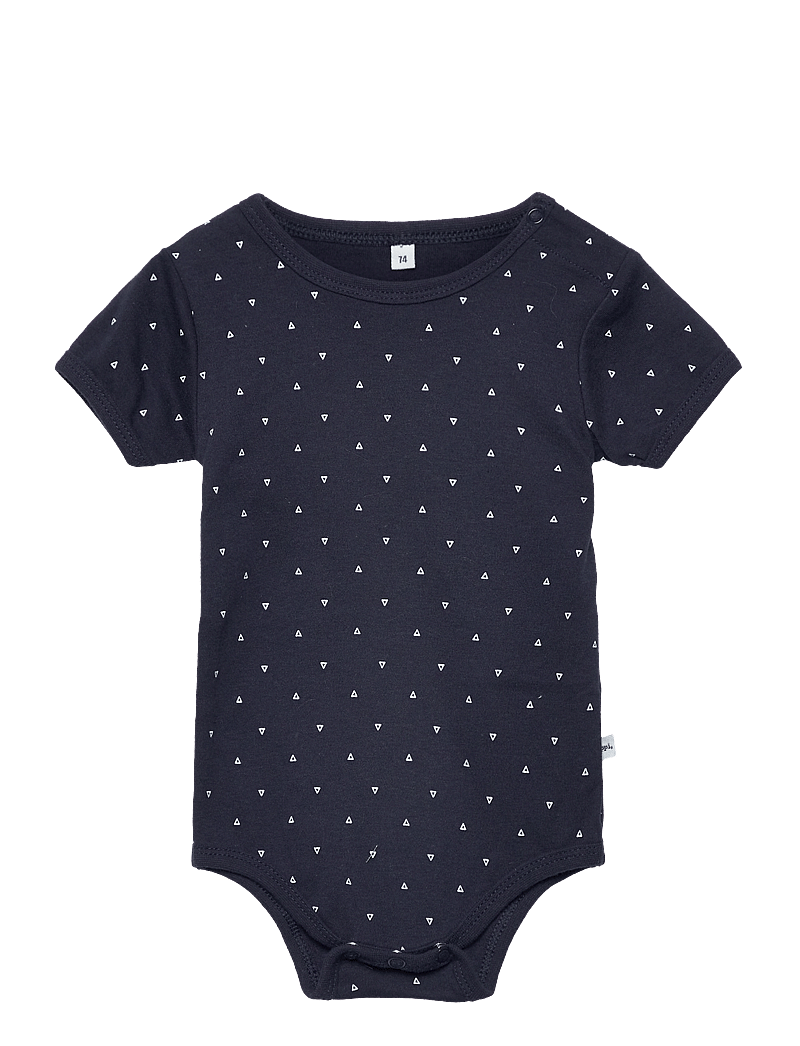 Pippi - Body SS AO-printed (4-pack) - multipack bodys - deep lichen green - 5