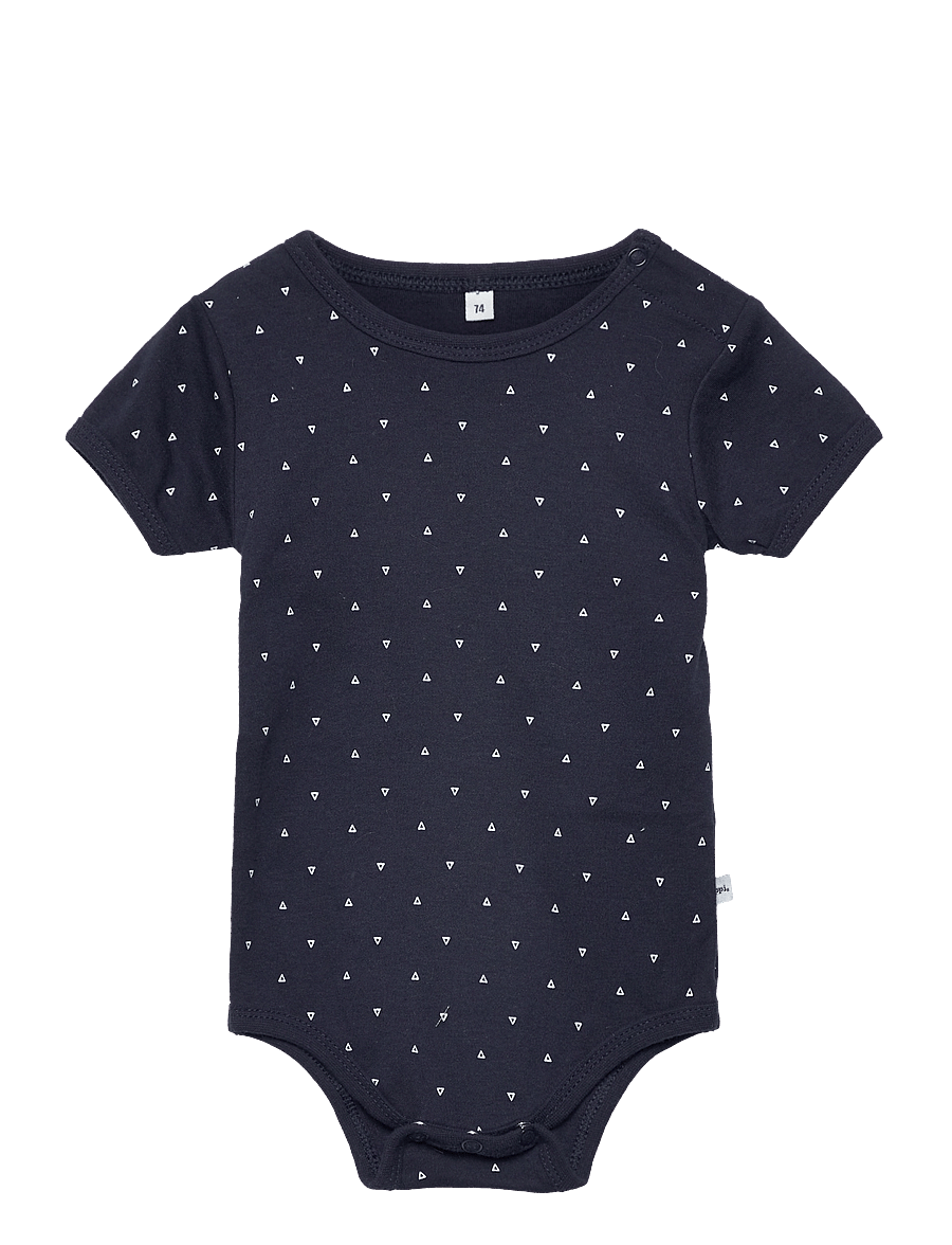 Pippi - Body SS AO-printed (4-pack) - bodysetit - deep lichen green - 5