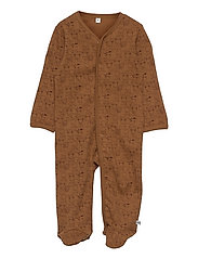 Pippi - Nightsuit w/f -buttons 2-pack - schlafoveralls - tinsel - 2