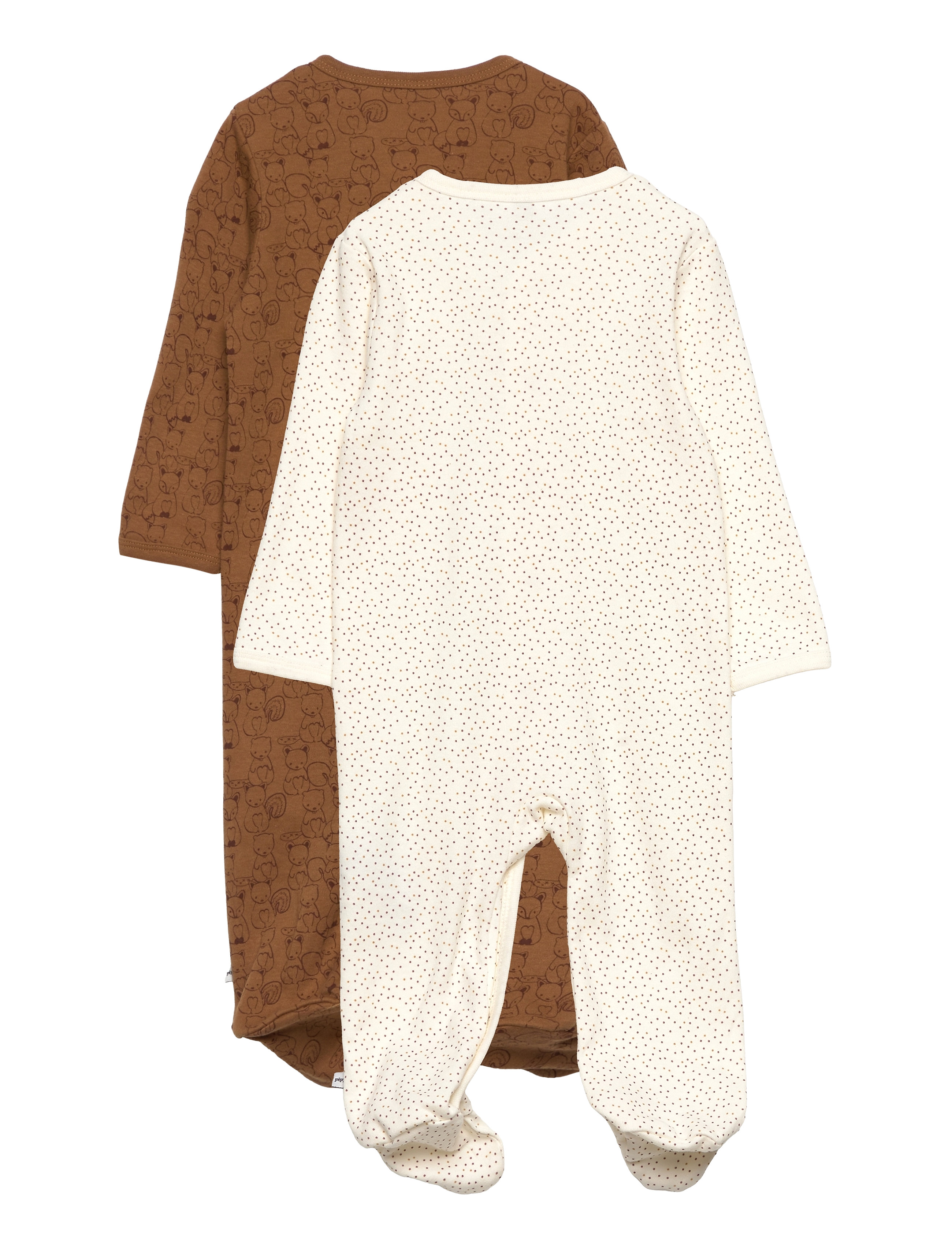 Pippi - Nightsuit w/f -buttons 2-pack - apģērbs gulēšanai - tinsel - 1