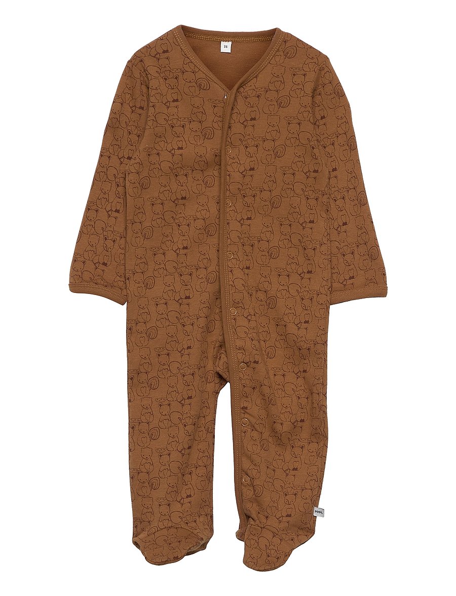 Pippi - Nightsuit w/f -buttons 2-pack - sovoveraller - tinsel - 2