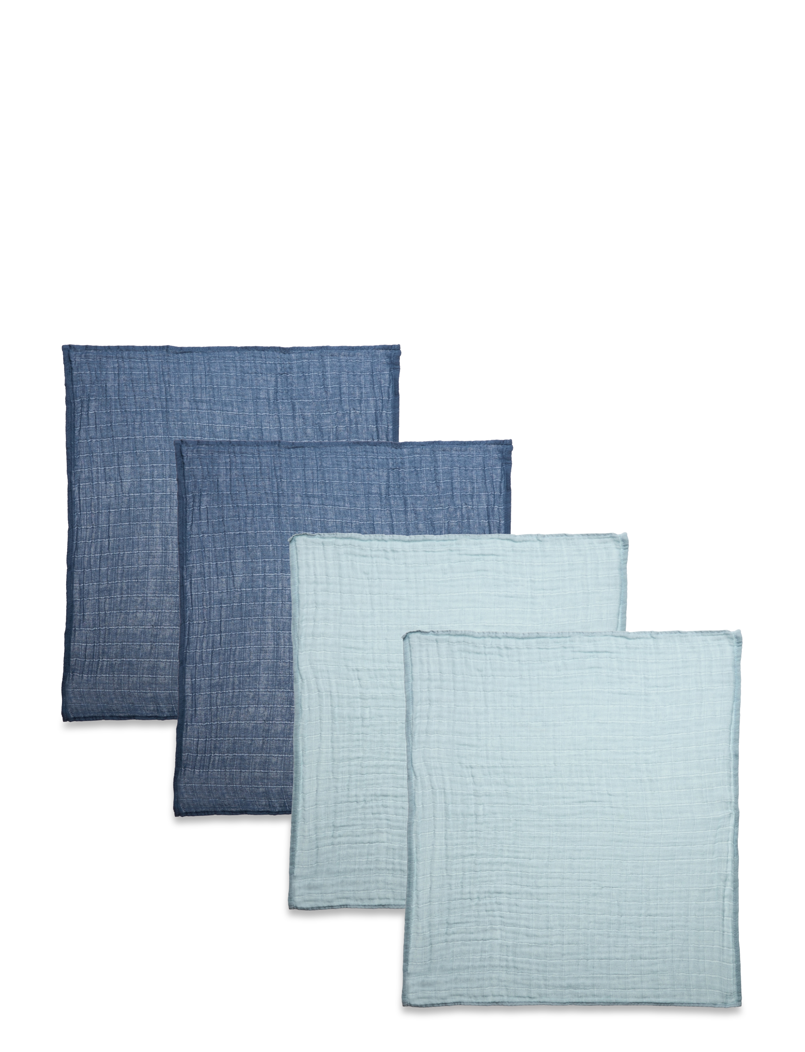 Pippi Organic Cloth Muslin (4-pack) - Musliinid - BABY BLUE / blue