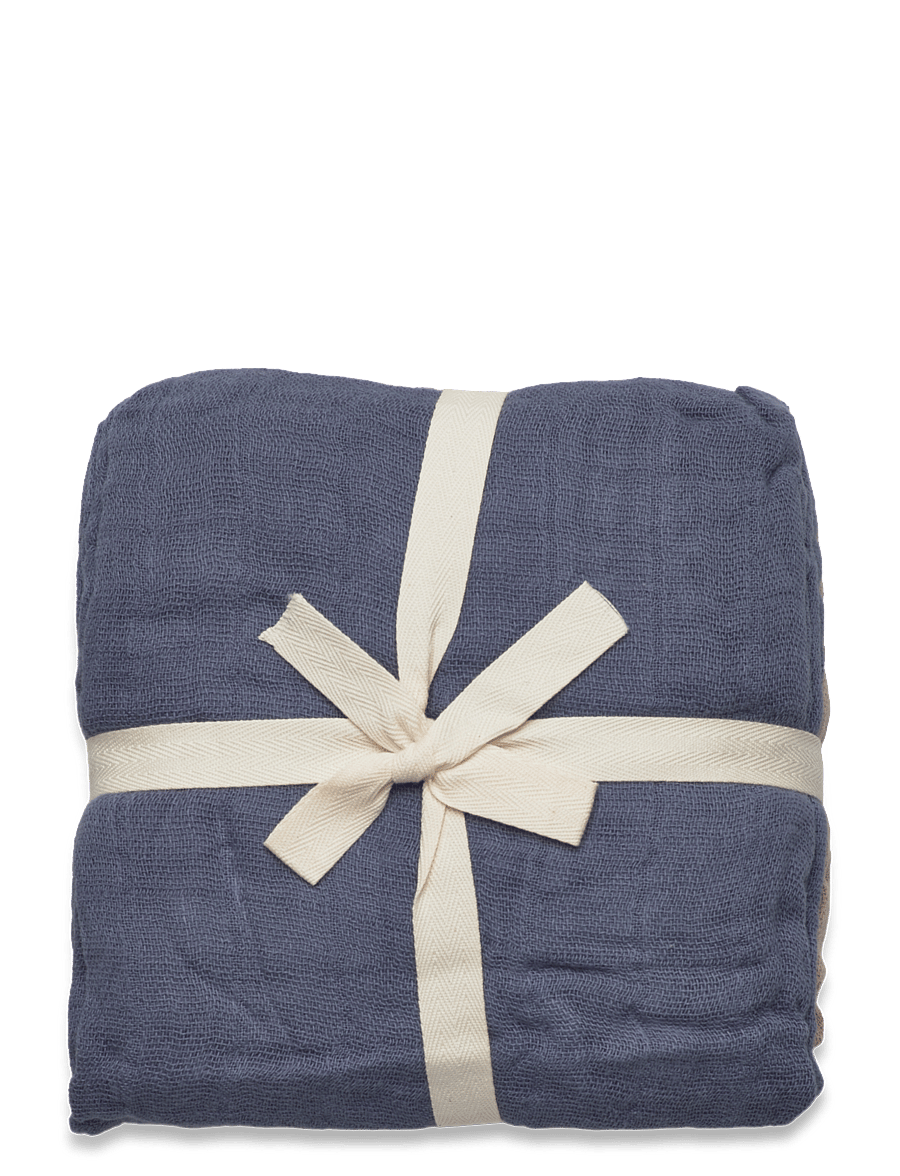 Pippi - Organic Cloth Muslin (4-pack) - lapid - china blue - 0