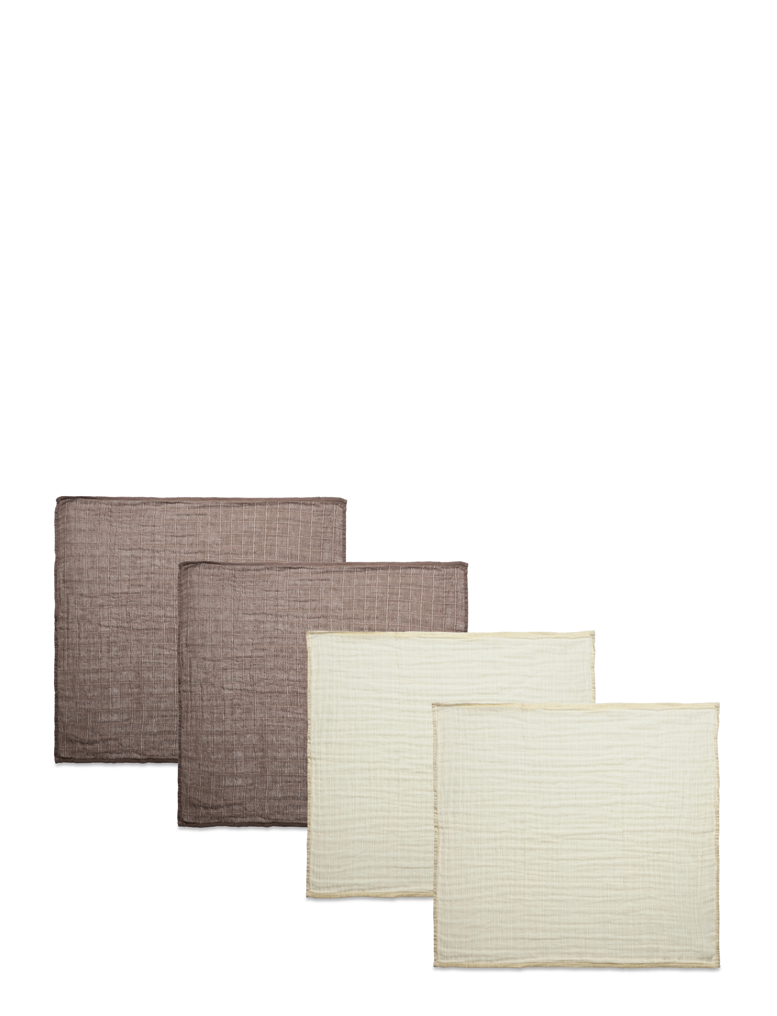 Pippi Organic Cloth Muslin (4-pack) - 4 for 3 - CINDER / multi