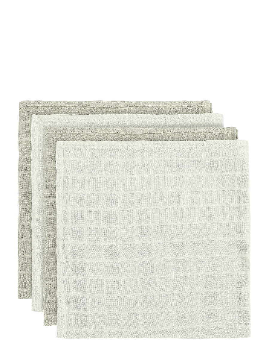 Pippi - Cloth Muslin solid (4-pack) - stofbleer - dried sage - 0