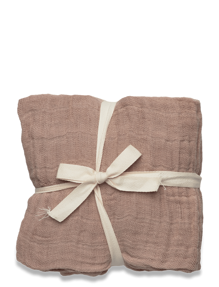 Pippi - Organic Cloth Muslin (4-pack) - muslín-klútar - withered rose - 0