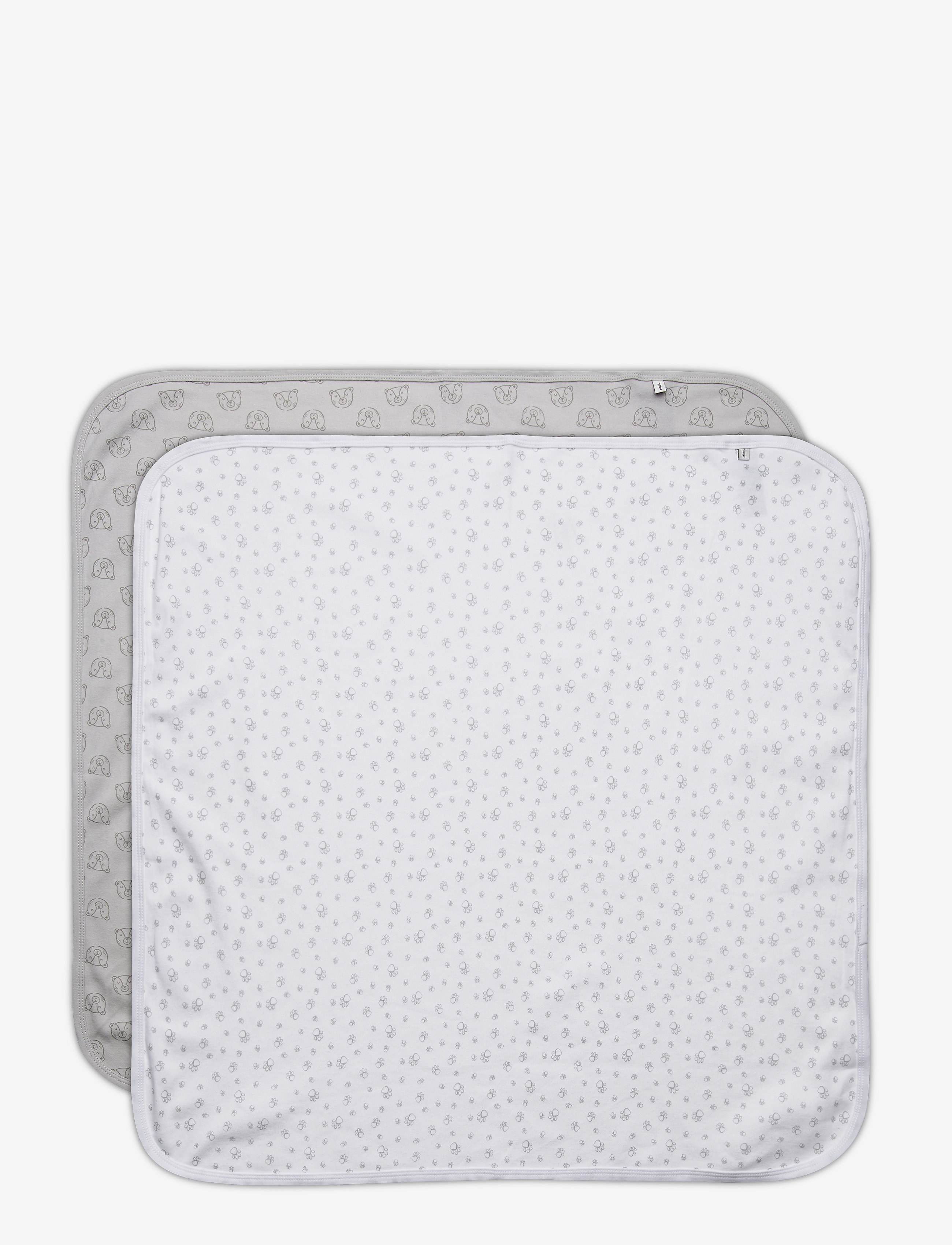 Pippi Baby blanket -AOP (2-pack) - Pippi - HARBOR MIST / grey