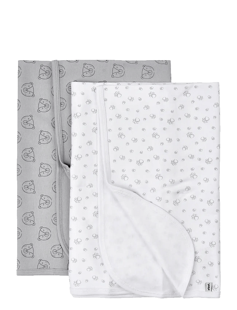 Pippi - Baby blanket -AOP (2-pack) - babydecken - harbor mist - 0
