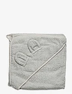 Organic hooded towel - HARBOR MIST
