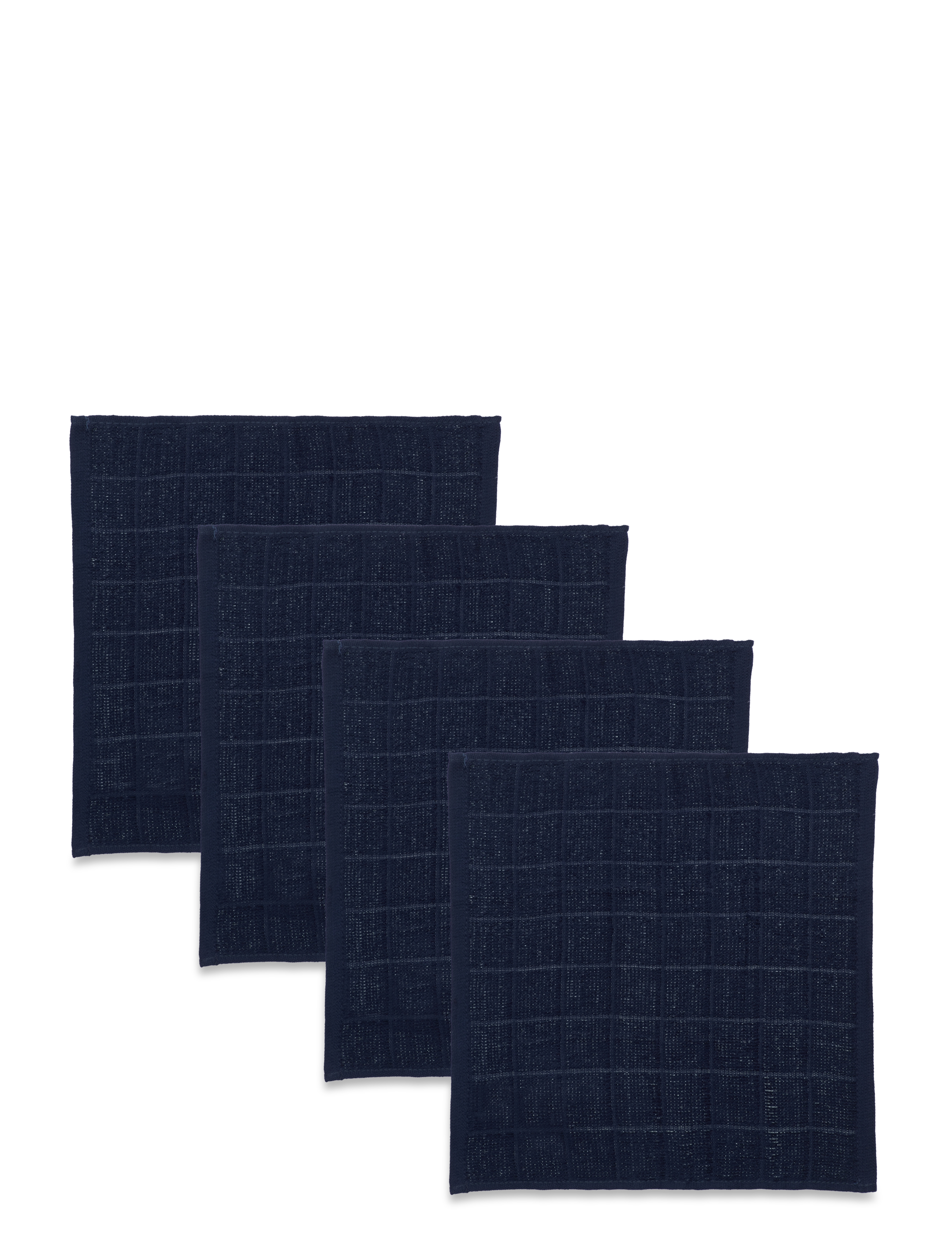 Økologiske Ansiktskluter 4-pakning Dress Blues