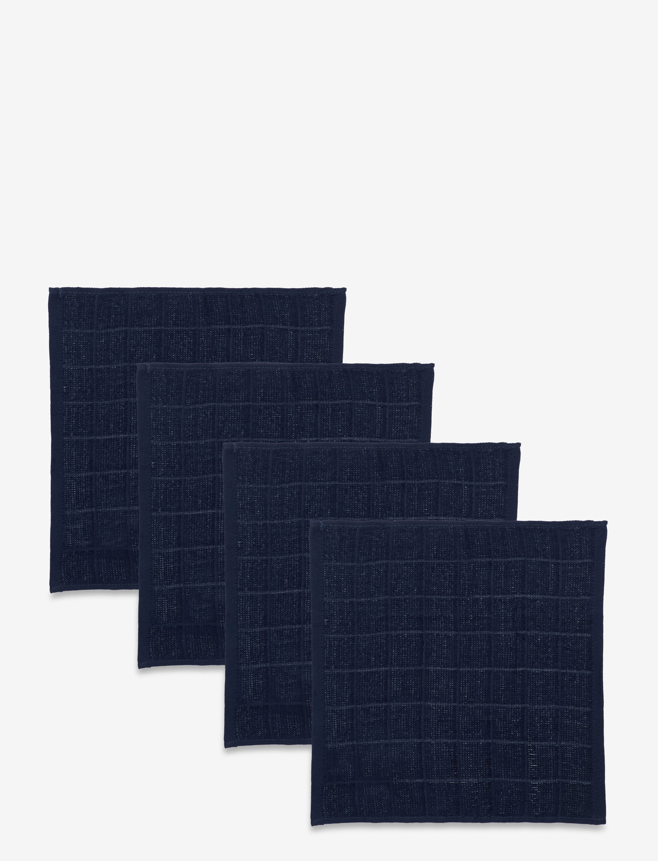 Pippi - Organic Facecloth (4-pack) - musselinklude - dress blues - 0