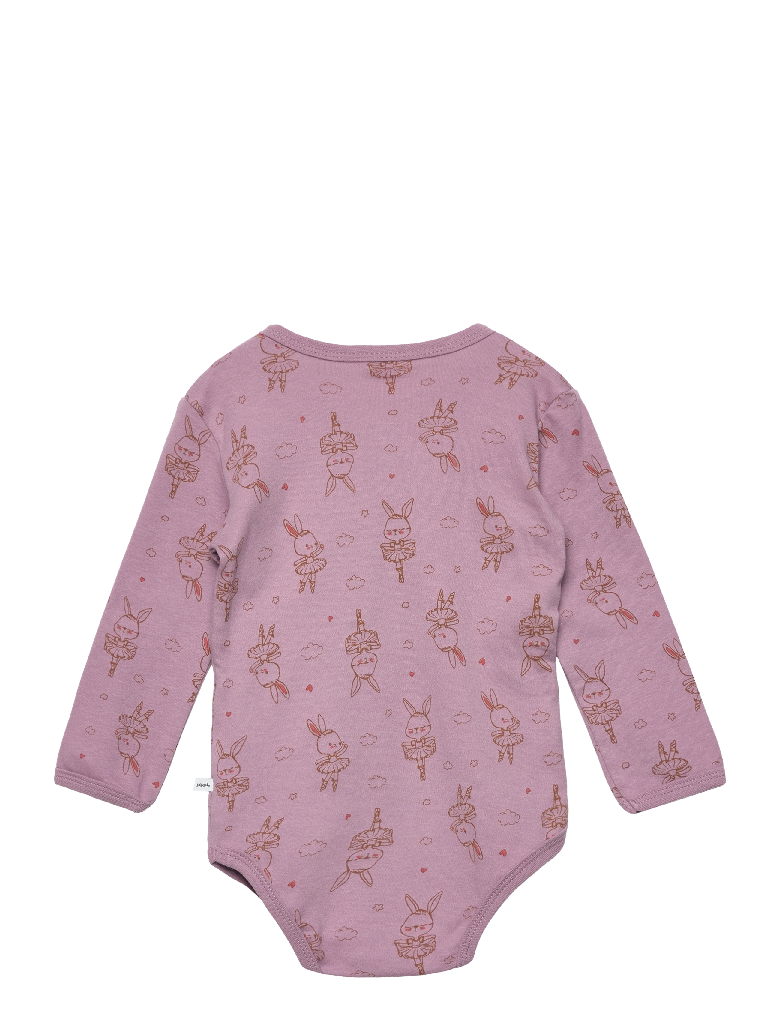 Pippi - Body Wrap AO-printed (4-pack) - bodide mitmikpakk - dusty rose - 4