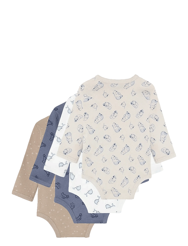 Pippi - Body Wrap AO-printed (4-pack) - bodide mitmikpakk - flint stone - 1