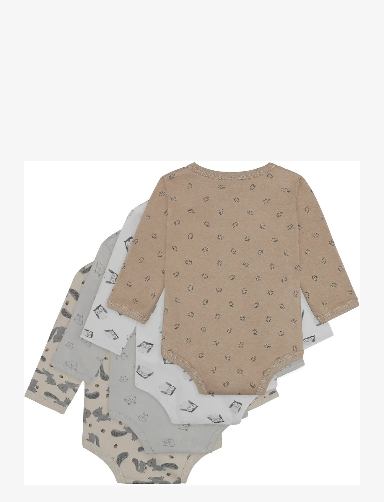 Pippi - Body Wrap AO-printed (4-pack) - bodysetit - rainy day - 1