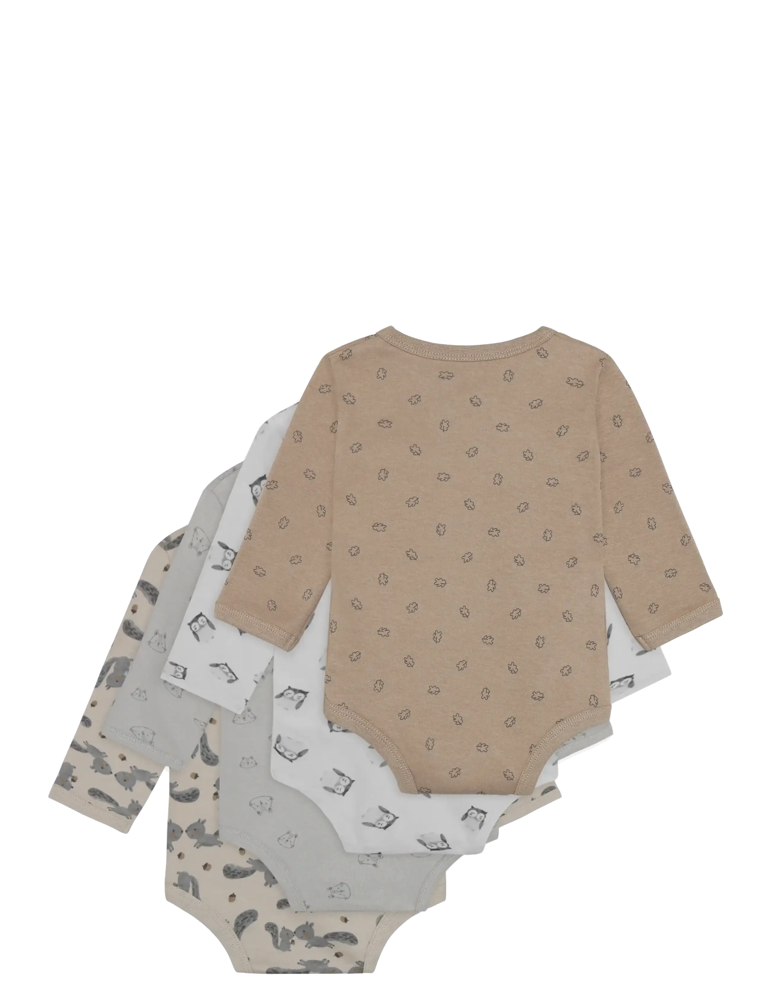 Pippi - Body Wrap AO-printed (4-pack) - multipack bodies - rainy day - 1