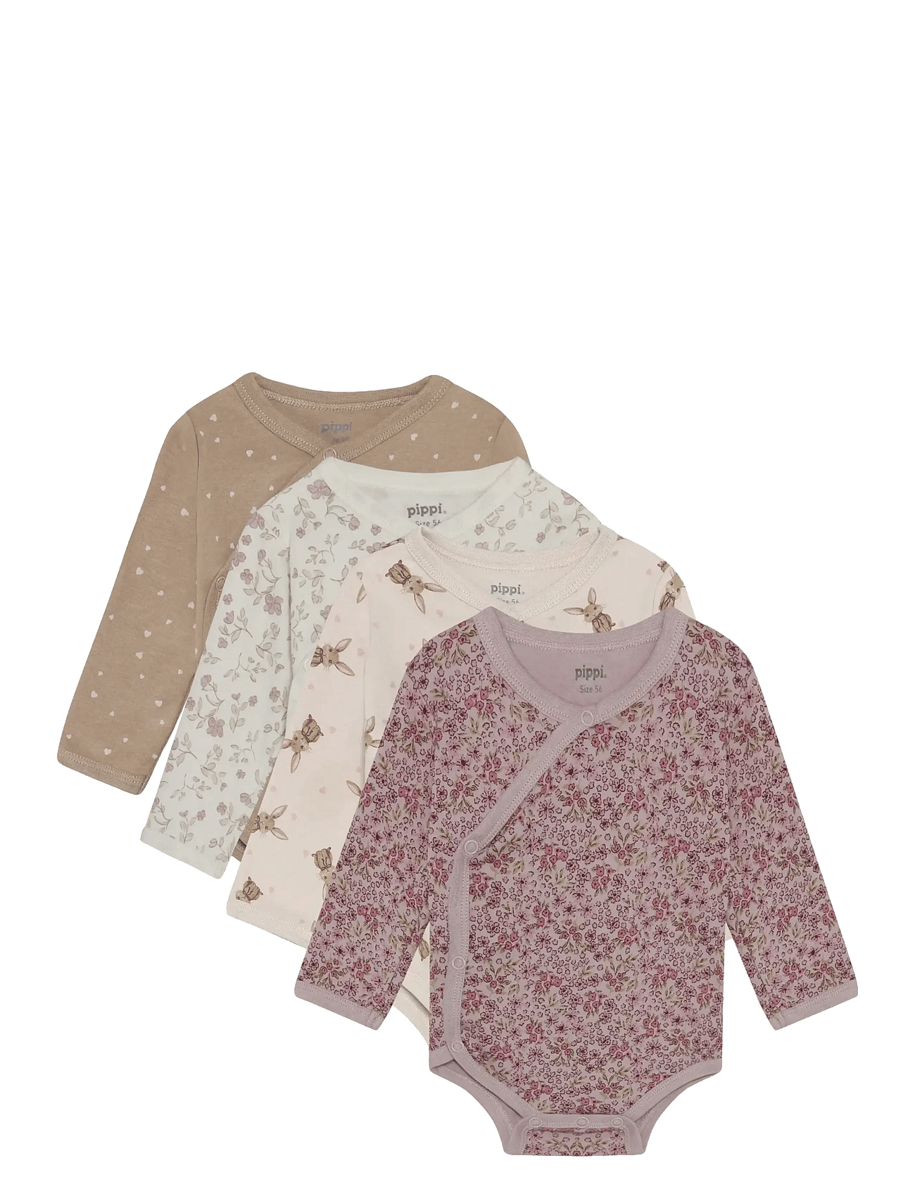 Pippi - Body Wrap Ao-Printed (4-Pack)