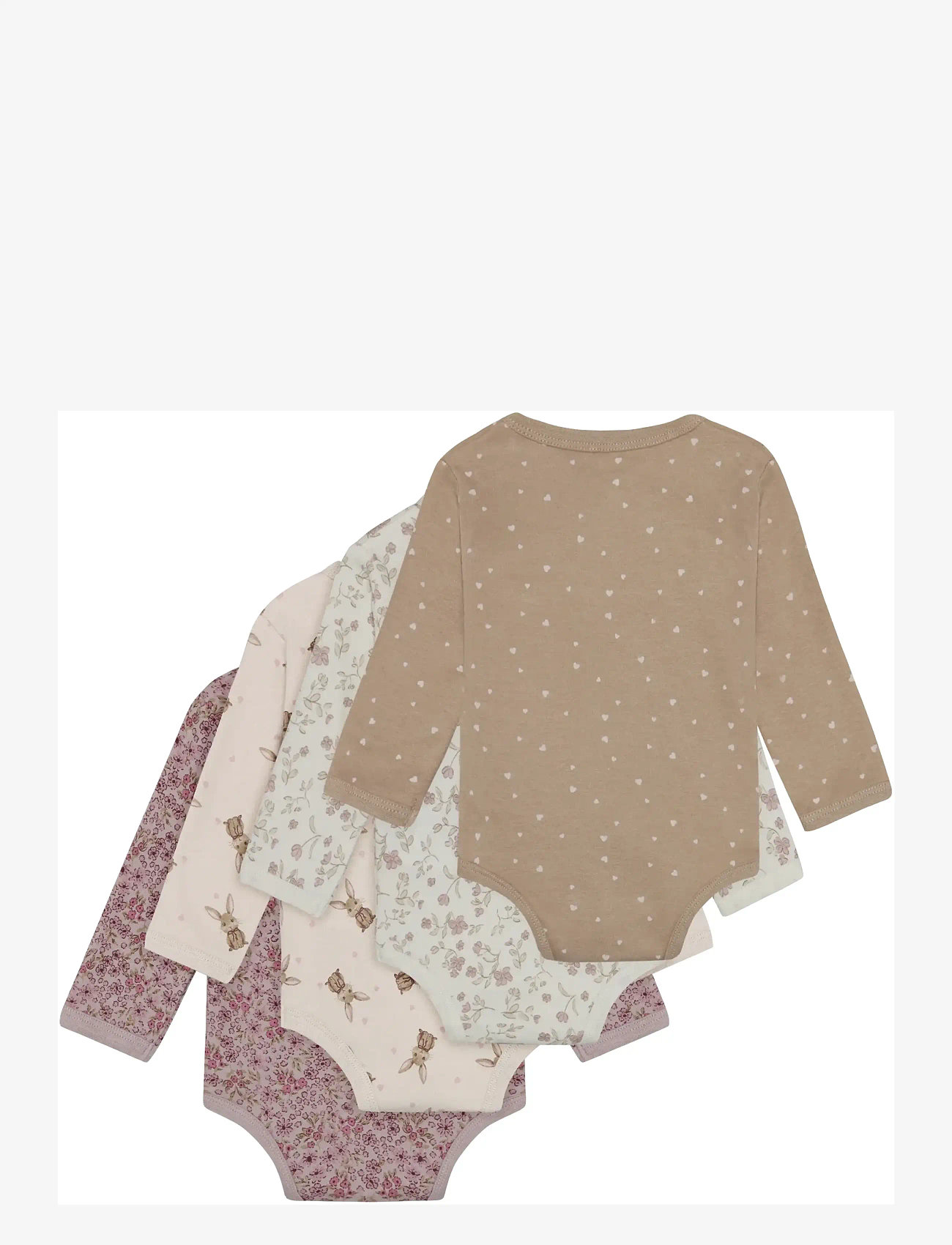 Pippi - Body Wrap AO-printed (4-pack) - bodyer i multipack - violet ice - 1