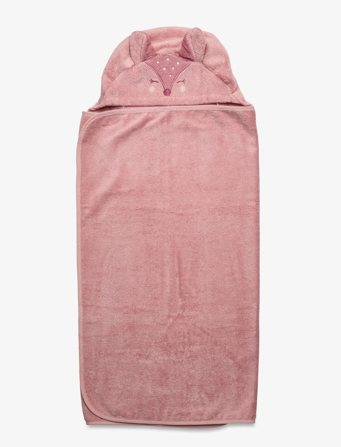 Pippi - Hooded bath towel - dvieļi - misty rose - 1