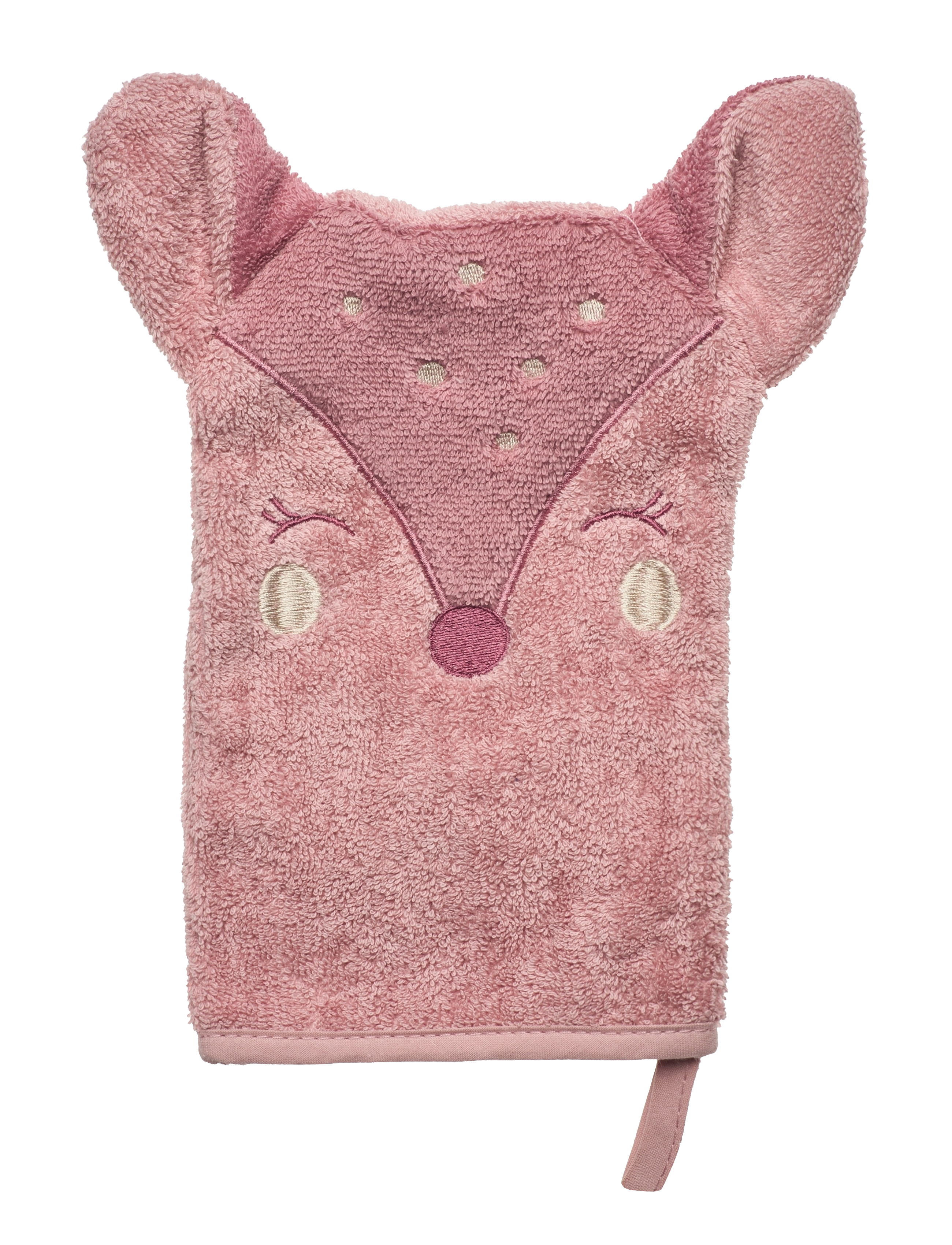 Pippi Wash Cloth, 14X21 cm, Bath Time, Rosa - Cloths, Kinder