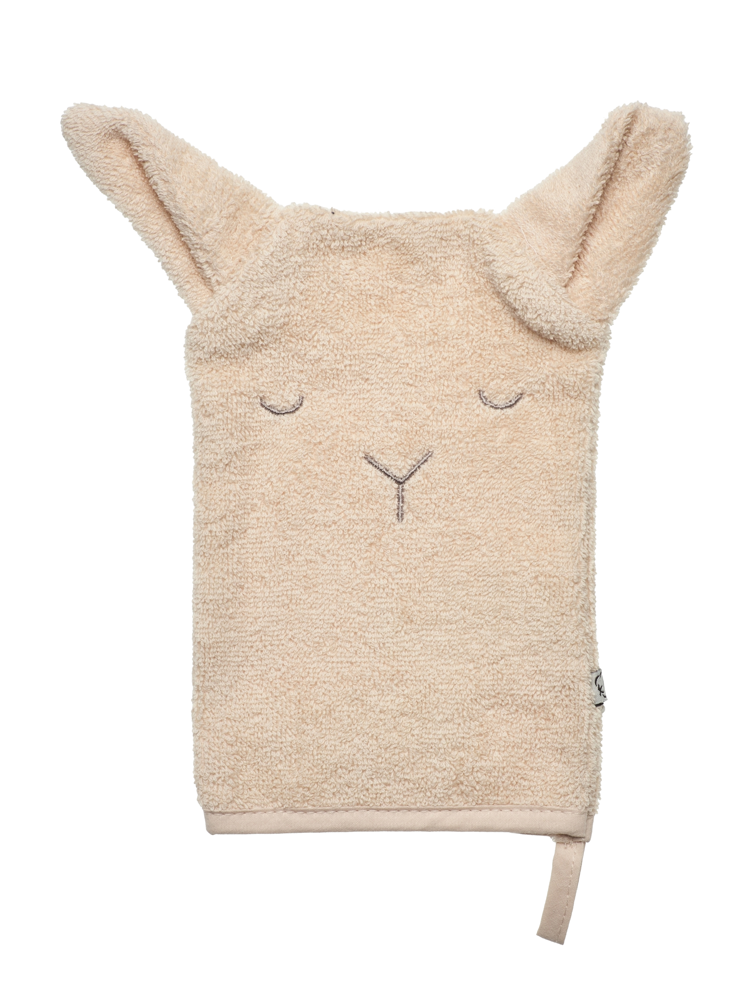 Pippi Wash Cloth, 14X21 cm, Bath Time, Beige - Cloths, Kinder