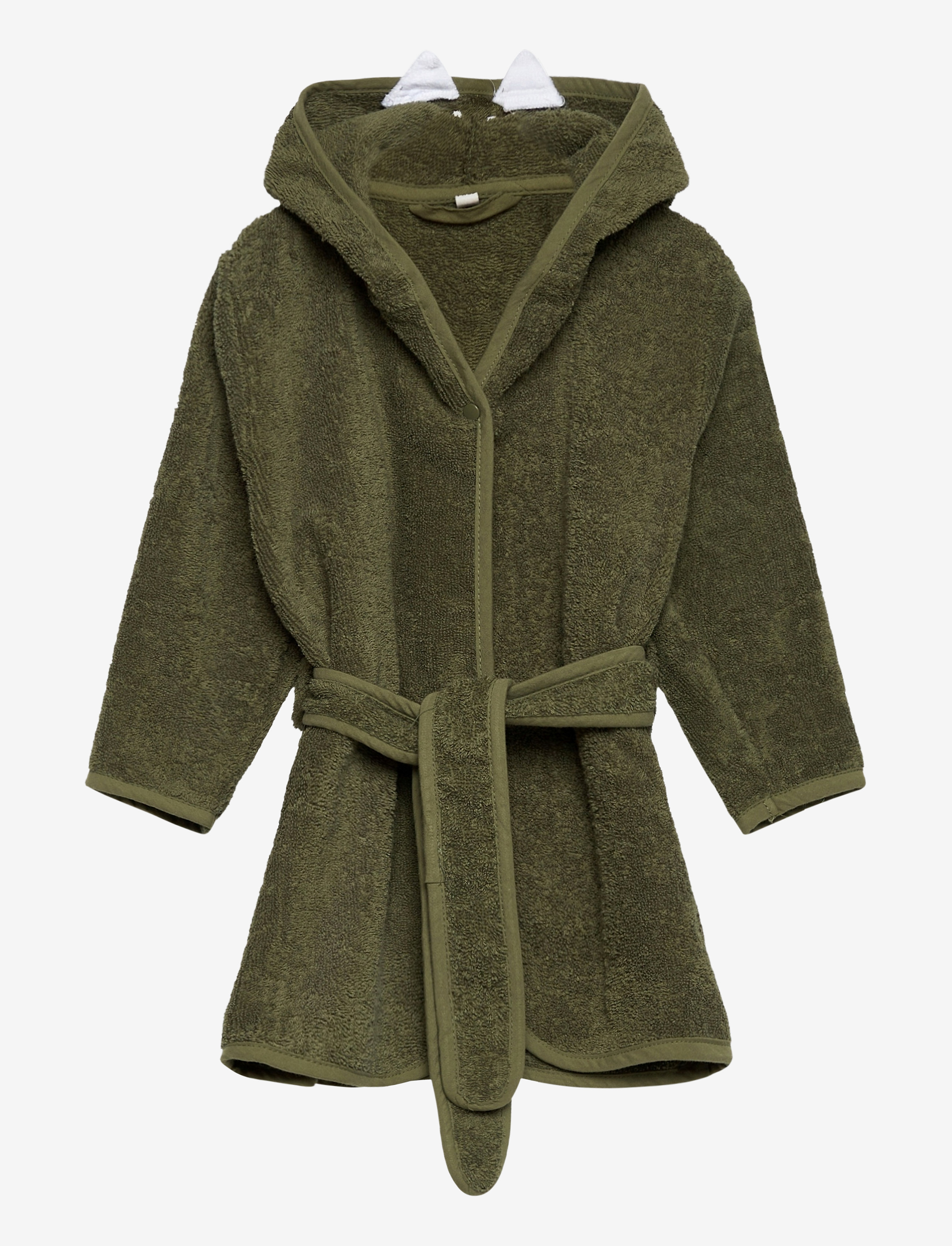 Pippi Bath robe - Baden - DEEP LICHEN GREEN / green