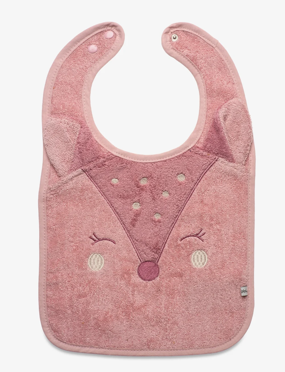 Pippi - Terry Bib - dry bibs - misty rose - 0