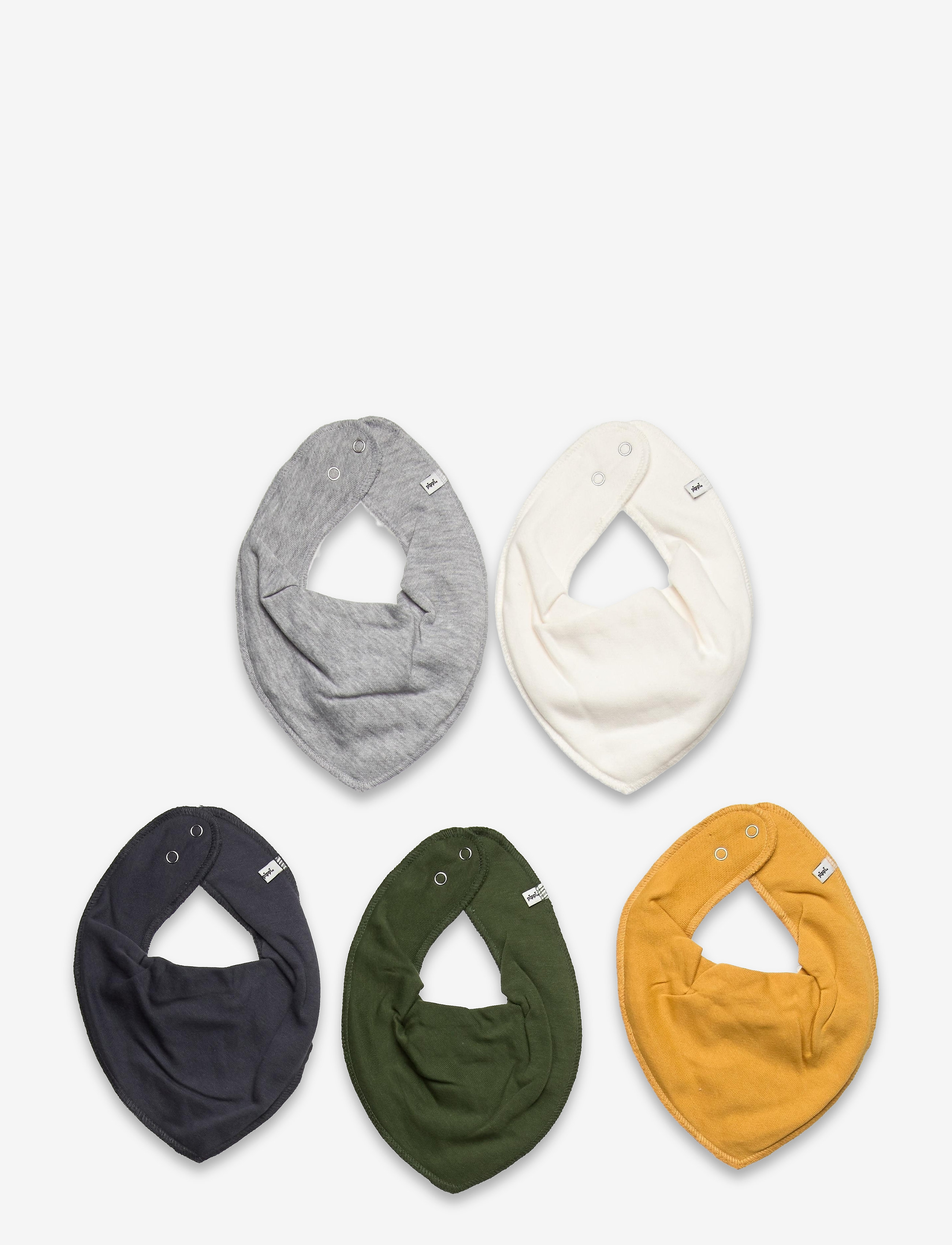 Bandana Smekke 5-pakning Marshmallow White