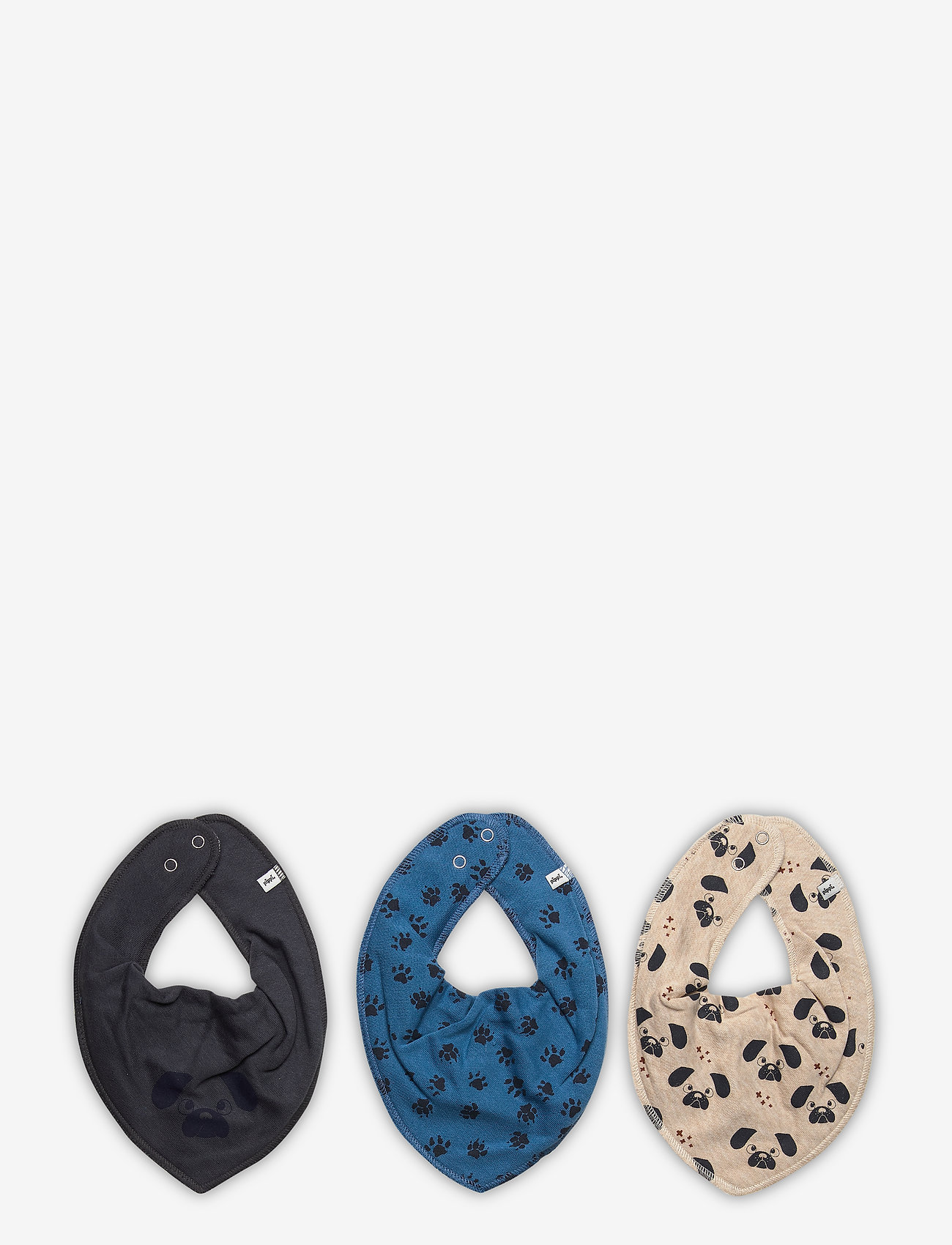 Pippi - Bandana Bib Boy - AOP - seilinukai - vallarta blue - 0