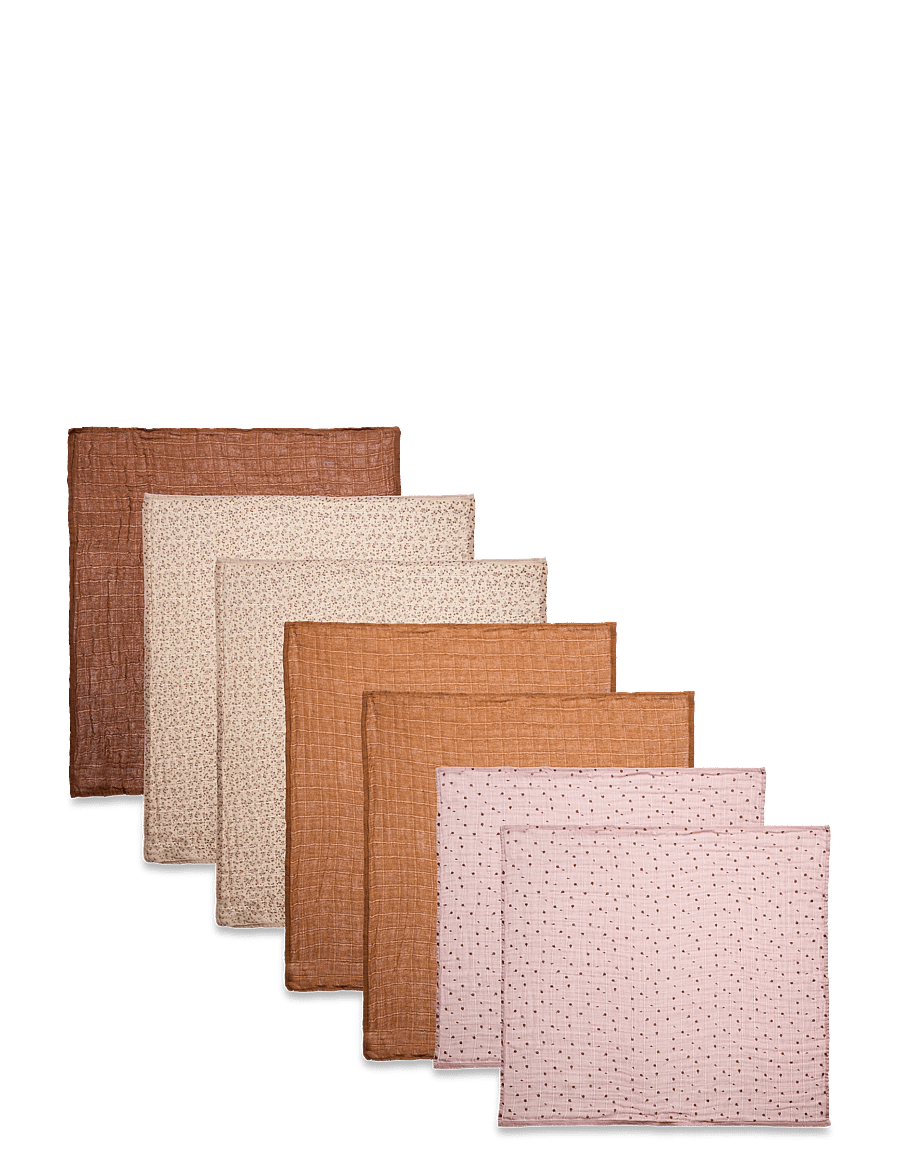 Pippi - Cloth Muslin (8-pack) - madalaimad hinnad - mocha mousse - 0