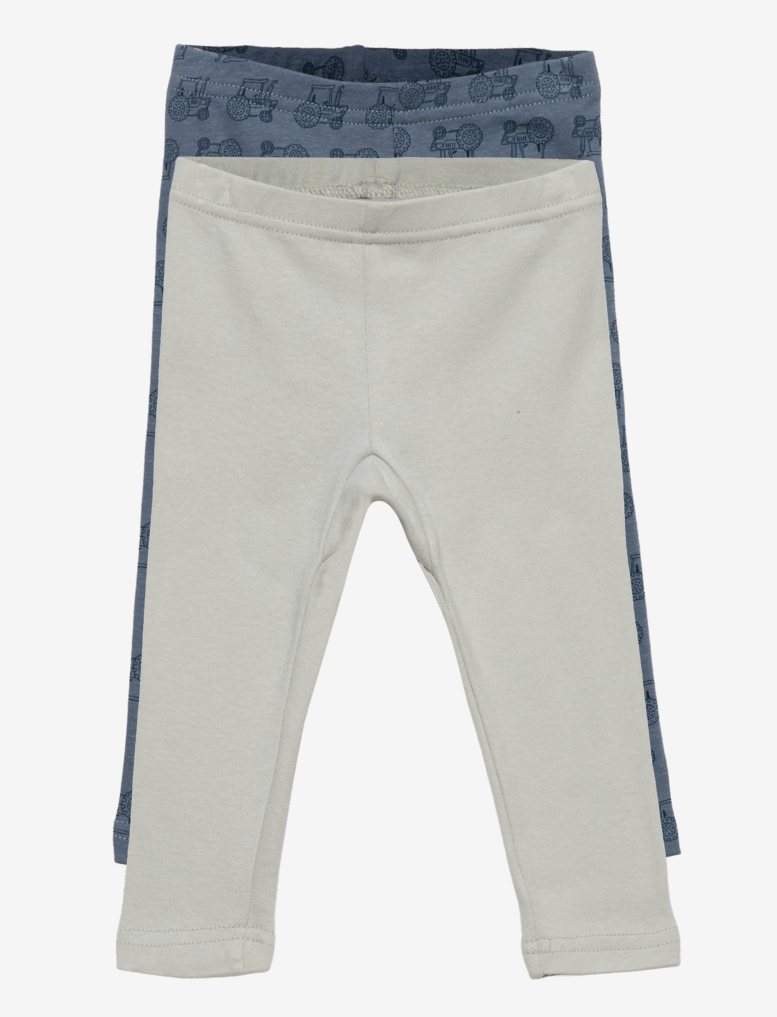 Pippi Leggings W.aop (2-Pack), Børn, Trykte Leggings 2-Pak, Blå, Str: 104