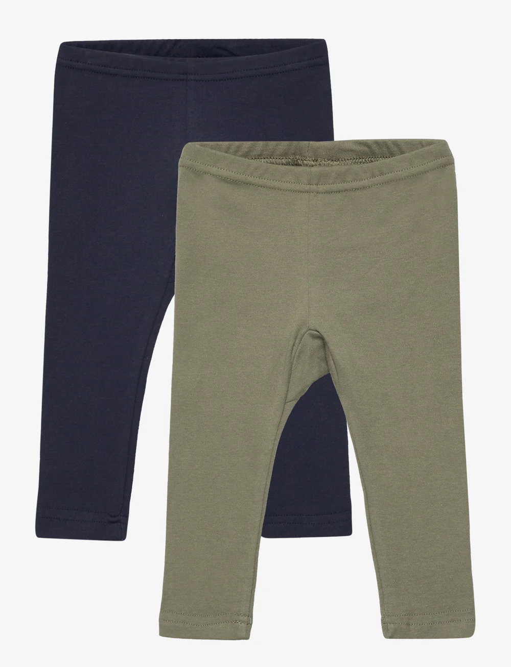 Pippi - Leggings w.AOP (2-pack) - multipack leggings - deep lichen green - 0