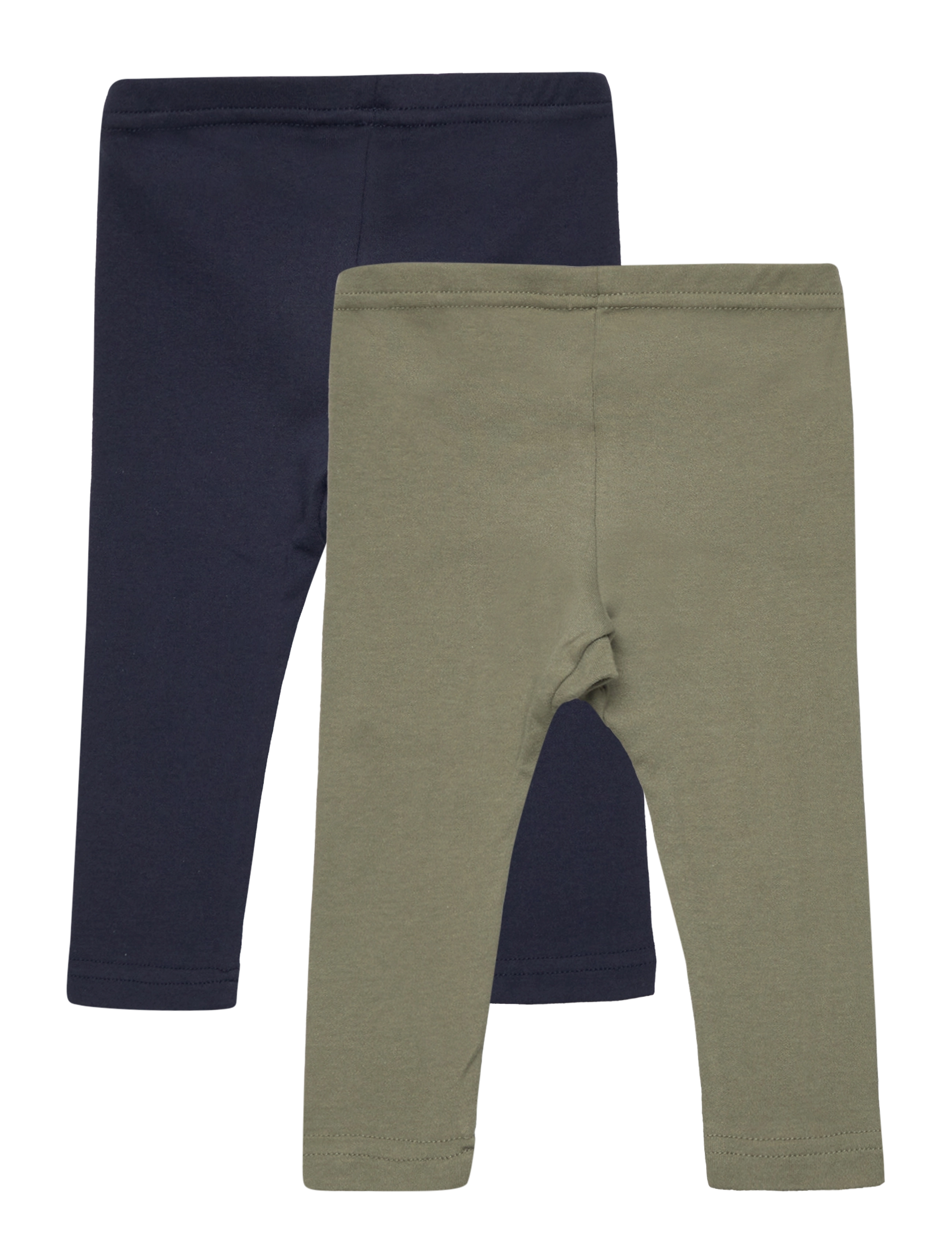 Pippi - Leggings w.AOP (2-pack) - multipack leggings - deep lichen green - 1