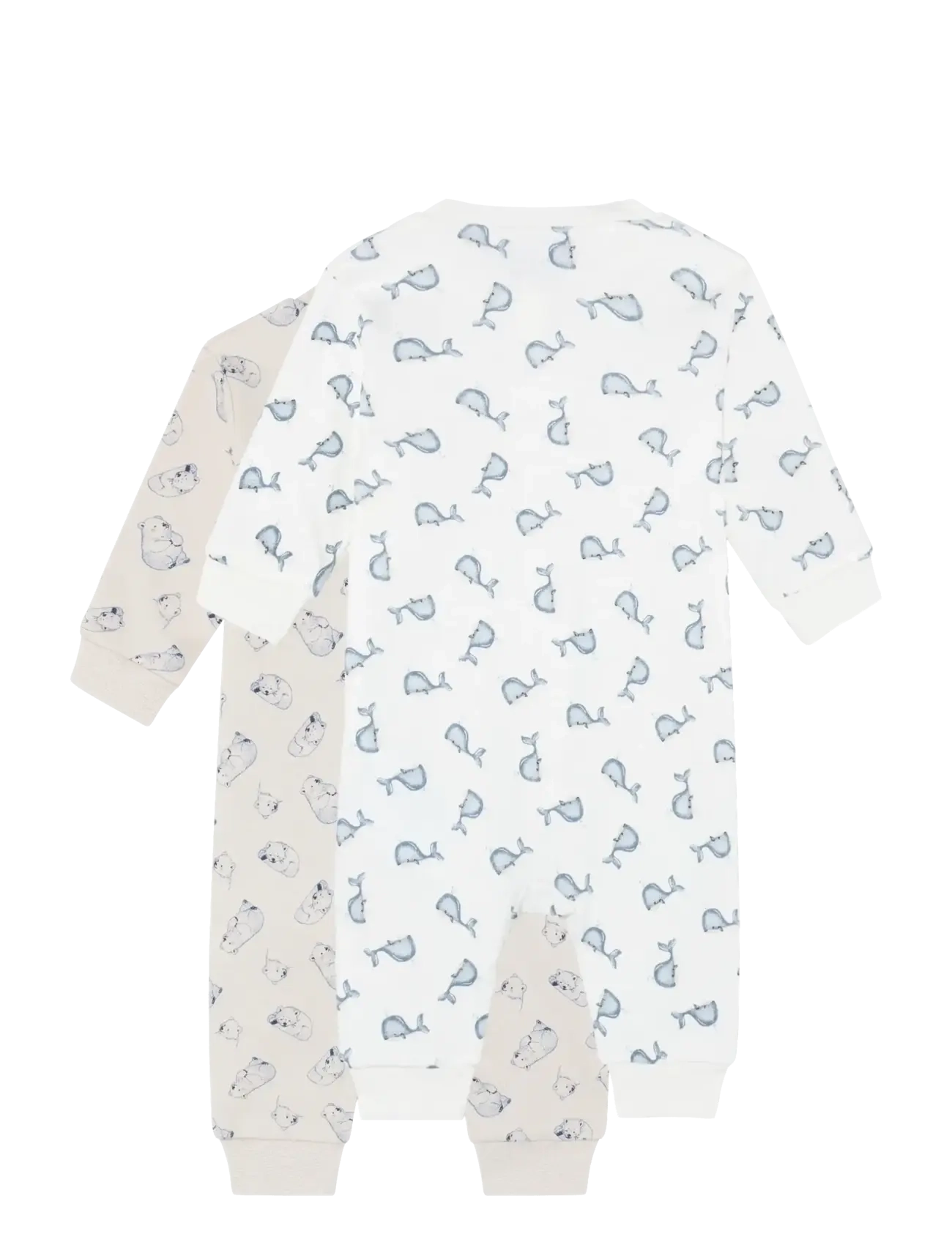 Pippi - Nightsuit -zipper (2-pack) - grenouillères - flint stone - 2