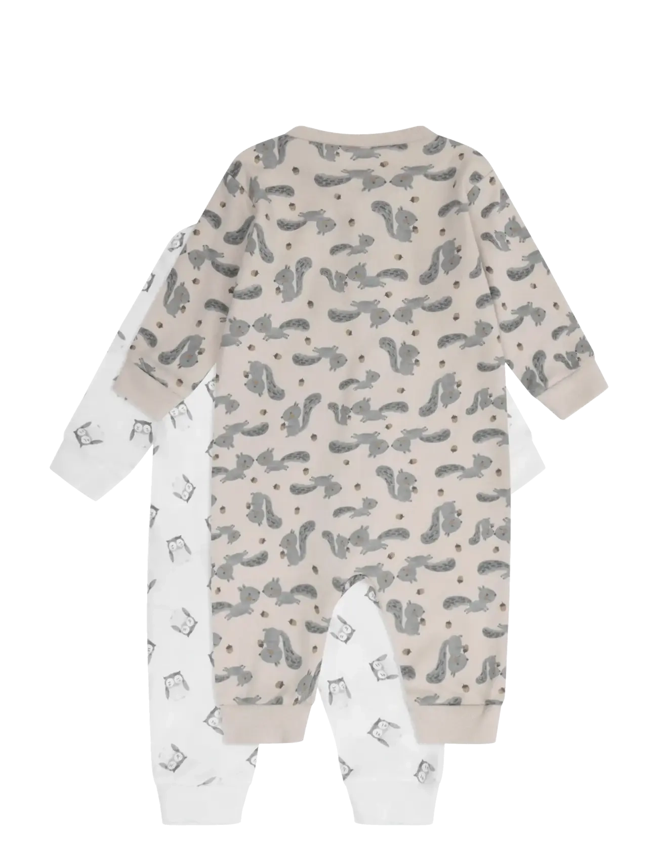 Pippi - Nightsuit -zipper (2-pack) - magamiskombinesoonid - rainy day - 1