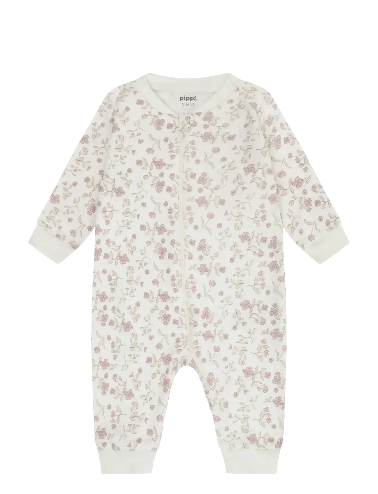 Pippi - Nightsuit -zipper (2-pack) - schlafoveralls - violet ice - 3