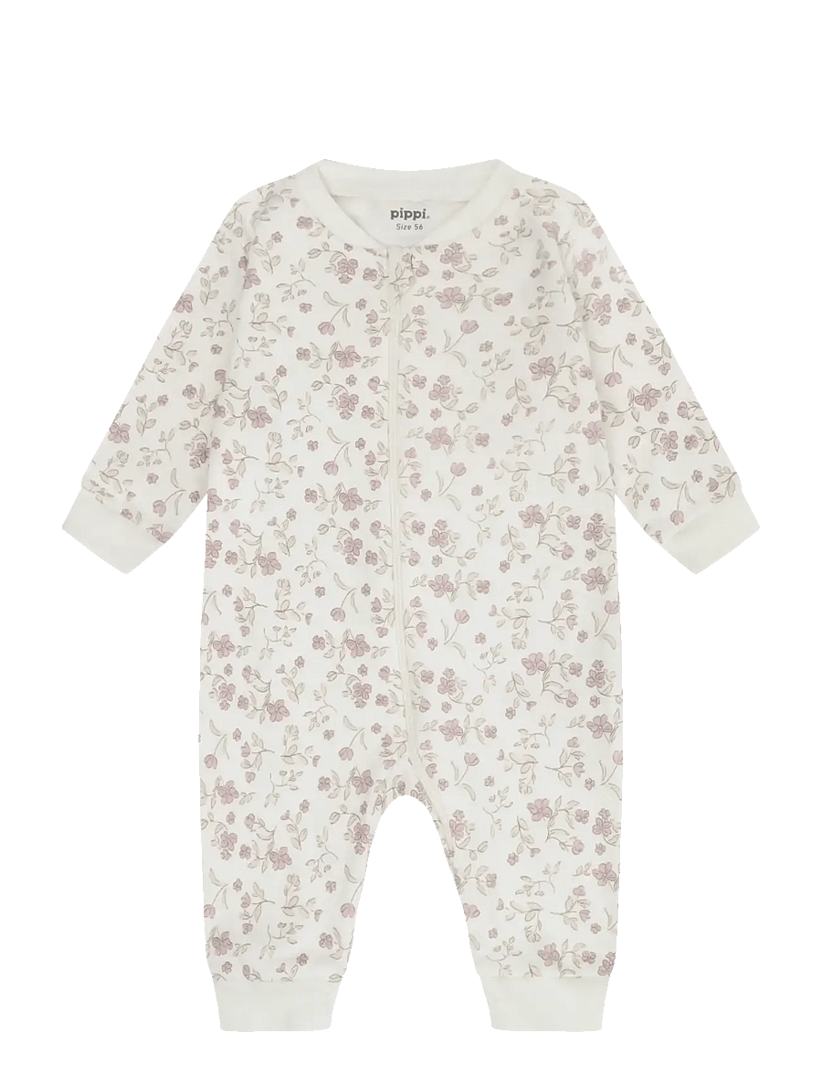 Pippi - Nightsuit -zipper (2-pack) - sovoveraller - violet ice - 3