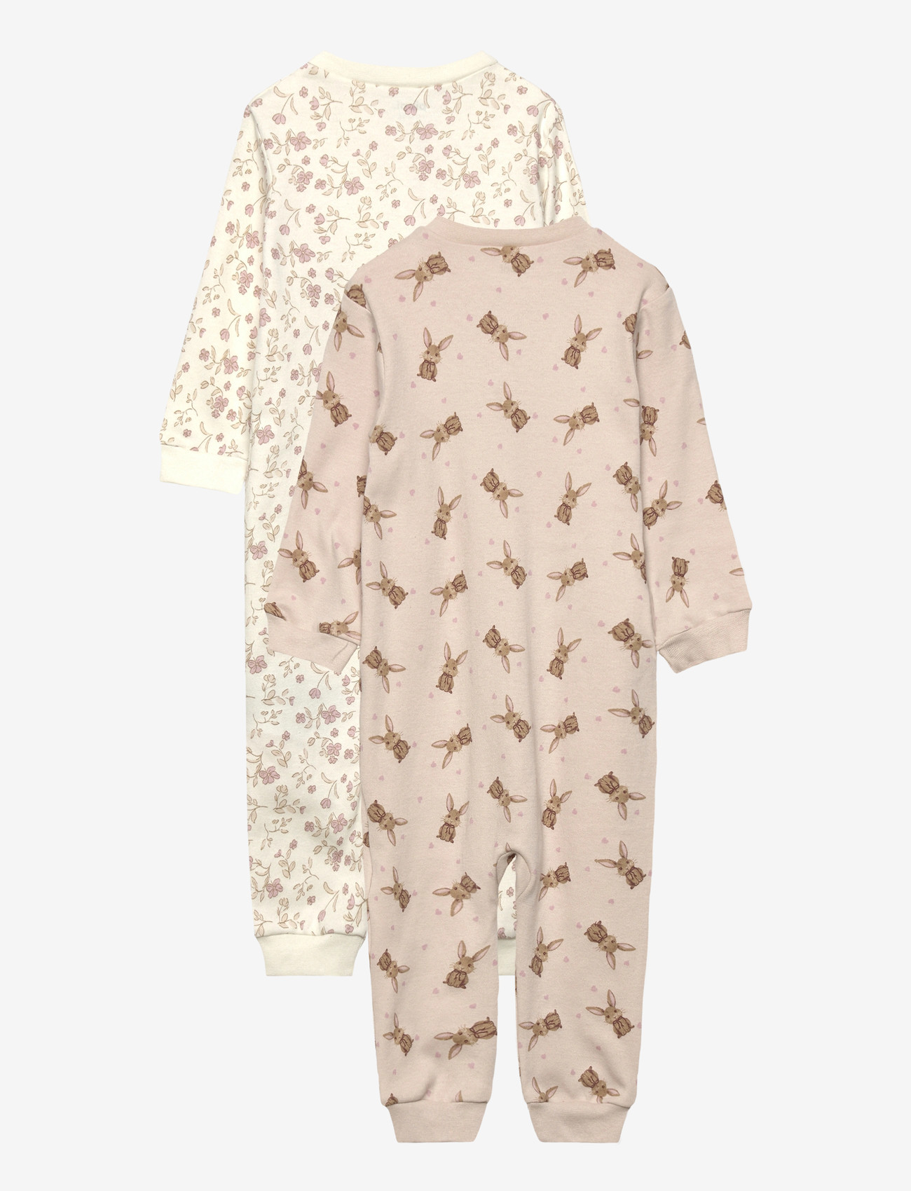 Pippi - Nightsuit -zipper (2-pack) - natdragter - violet ice - 1