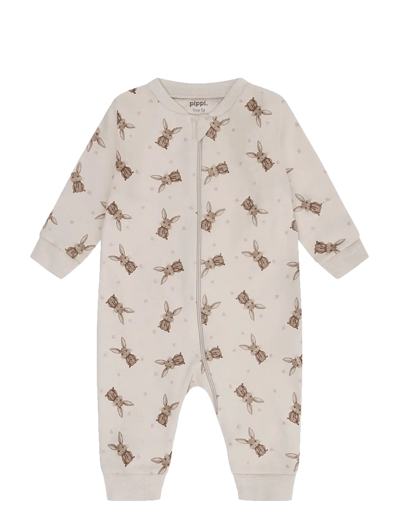 Pippi - Nightsuit -zipper (2-pack) - sovoveraller - violet ice - 4