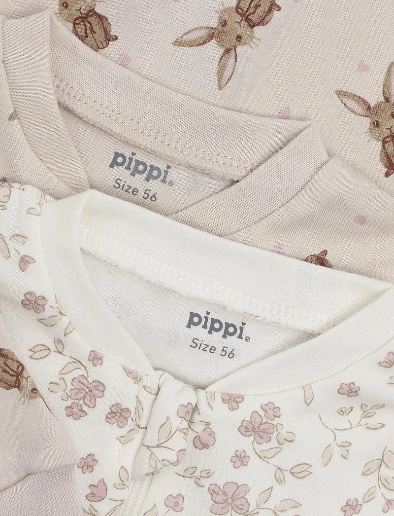 Pippi - Nightsuit -zipper (2-pack) - sovoveraller - violet ice - 5