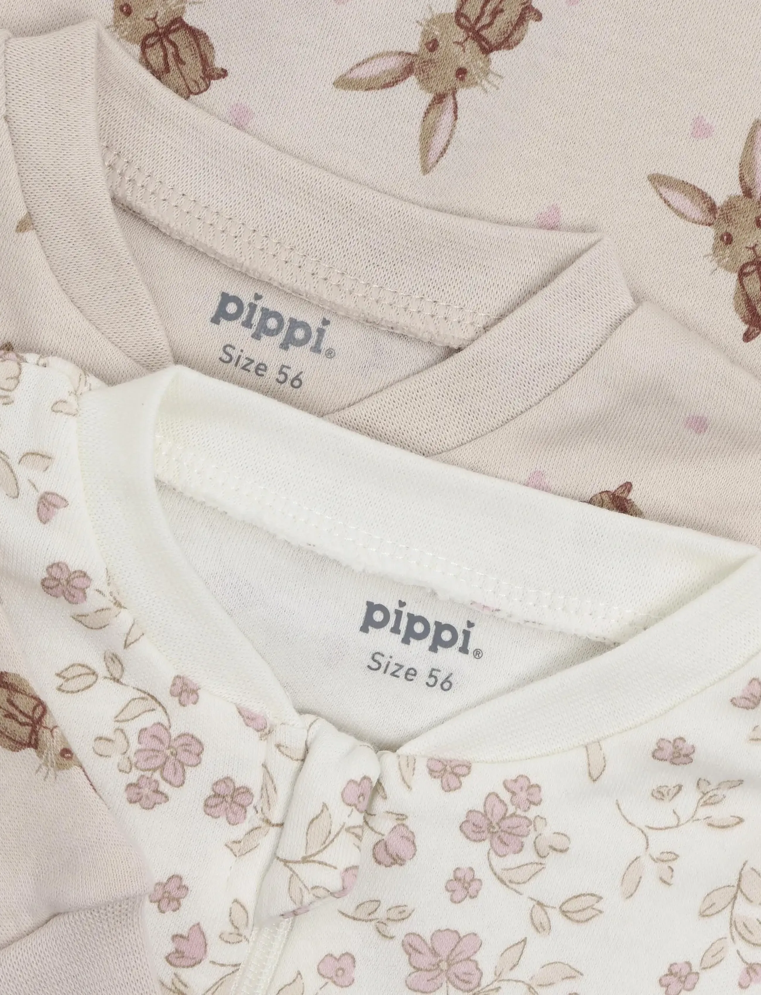 Pippi - Nightsuit -zipper (2-pack) - schlafoveralls - violet ice - 5