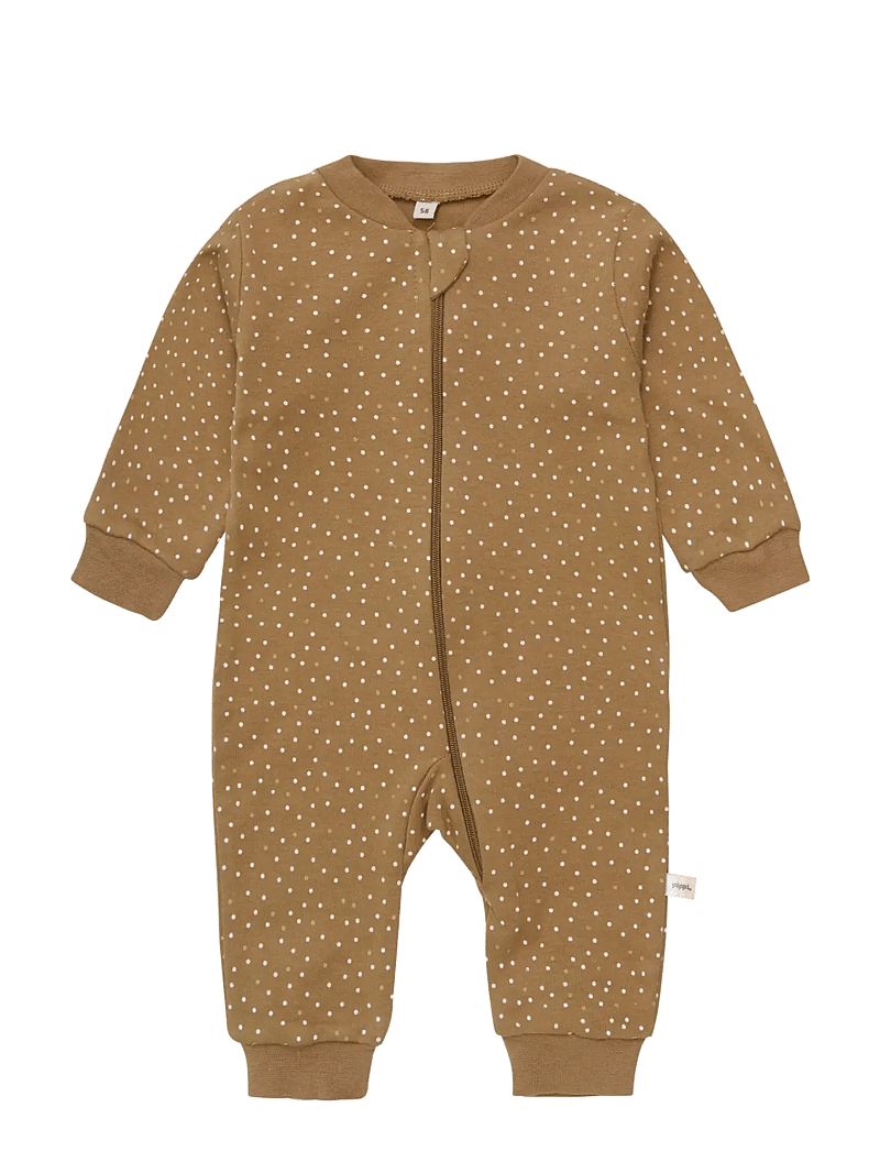 Pippi - Nightsuit -zipper (2-pack) - sovoveraller - whitecap gray - 2