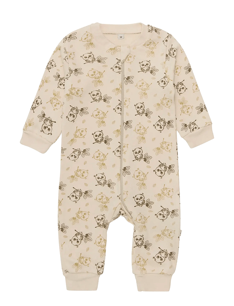 Pippi - Nightsuit -zipper (2-pack) - sovoveraller - whitecap gray - 3