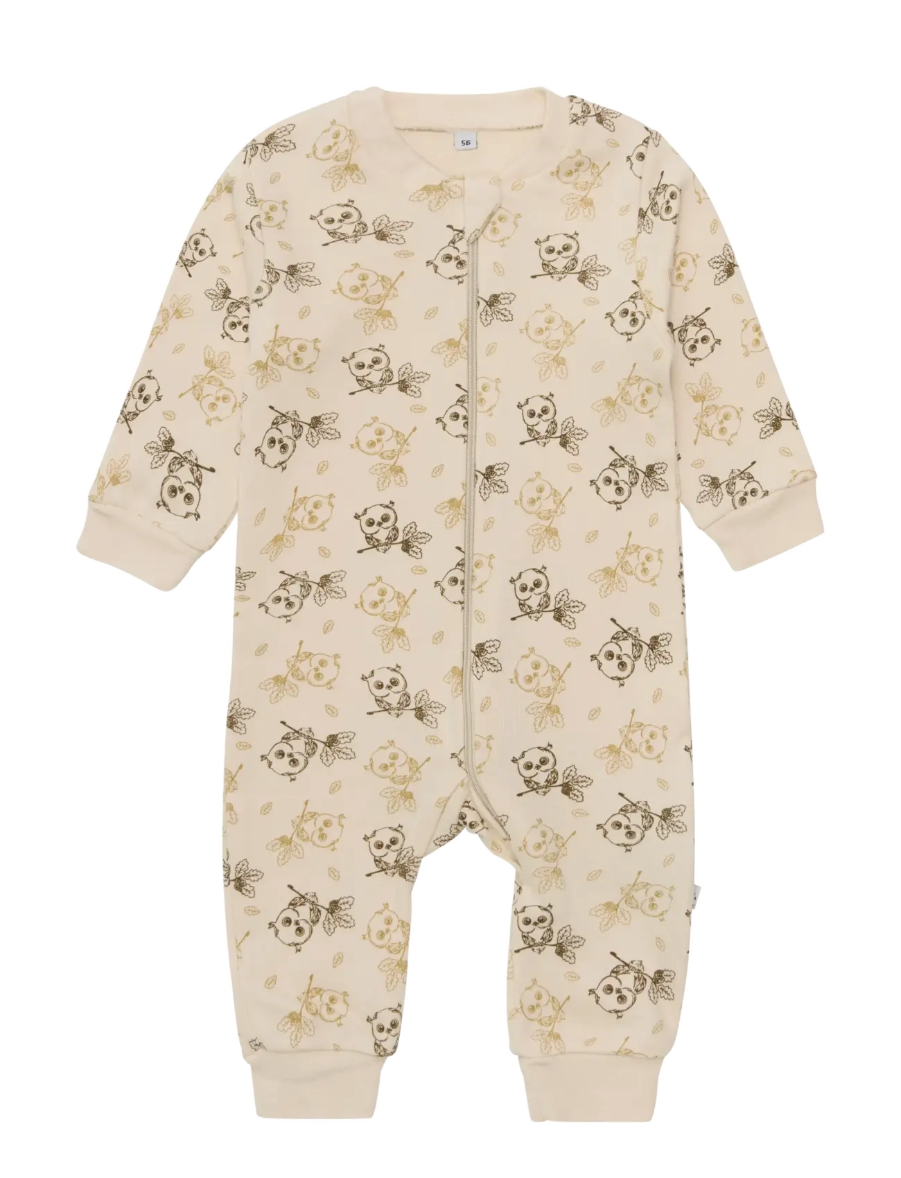 Pippi - Nightsuit -zipper (2-pack) - magamiskombinesoonid - whitecap gray - 3