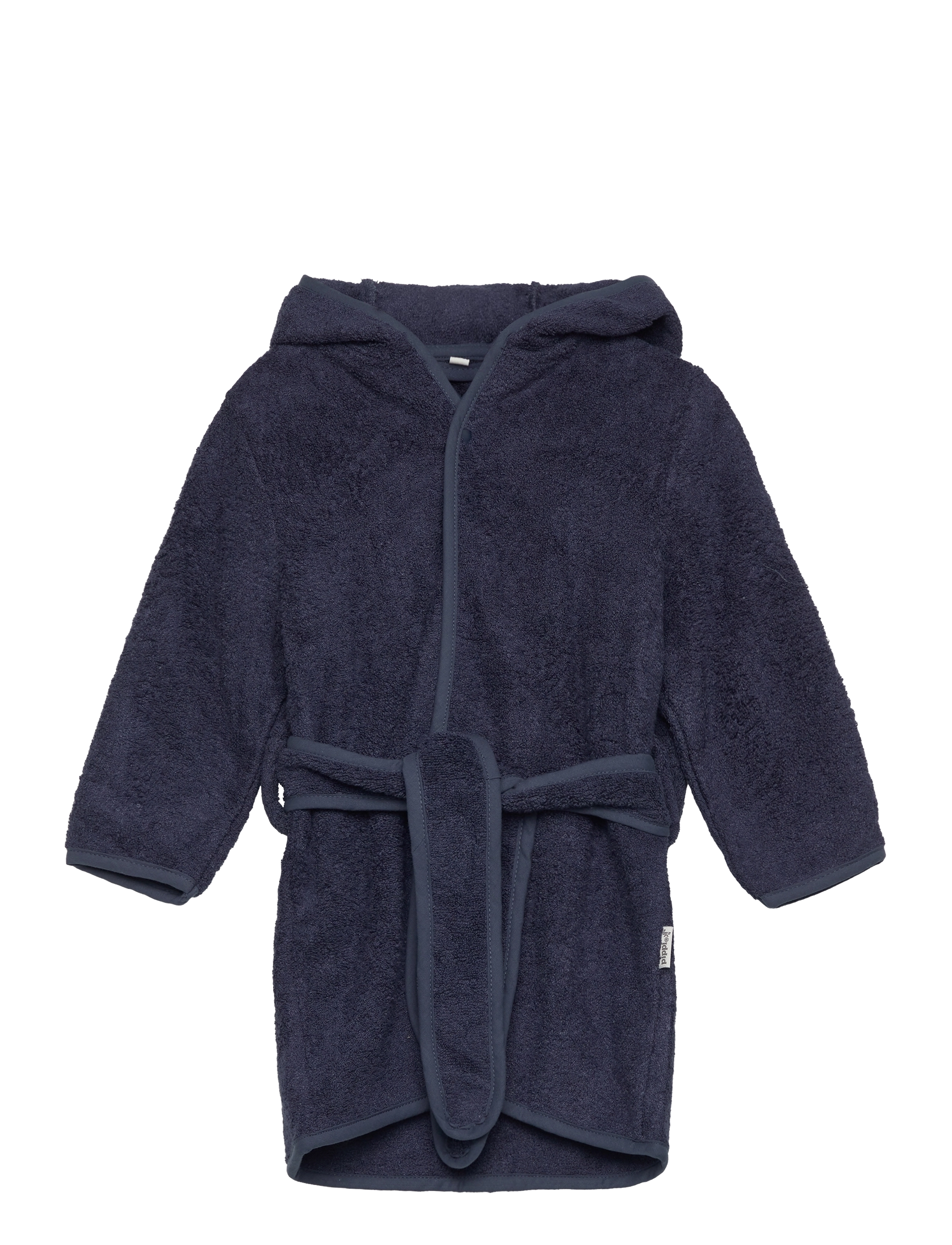 Pippi Bath Robe, 122 8, Night & Underwear, Marineblau - Bathrobes, Kinder