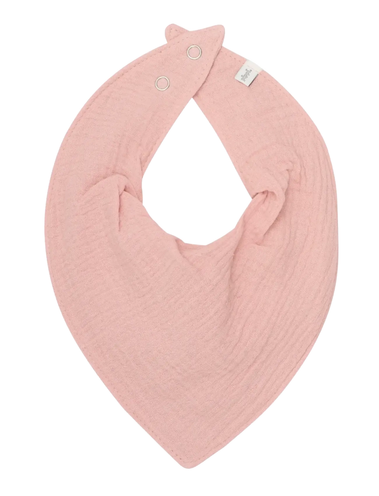 Pippi - Bib Muslin (2-pack) - laveste priser - rose tan - 2